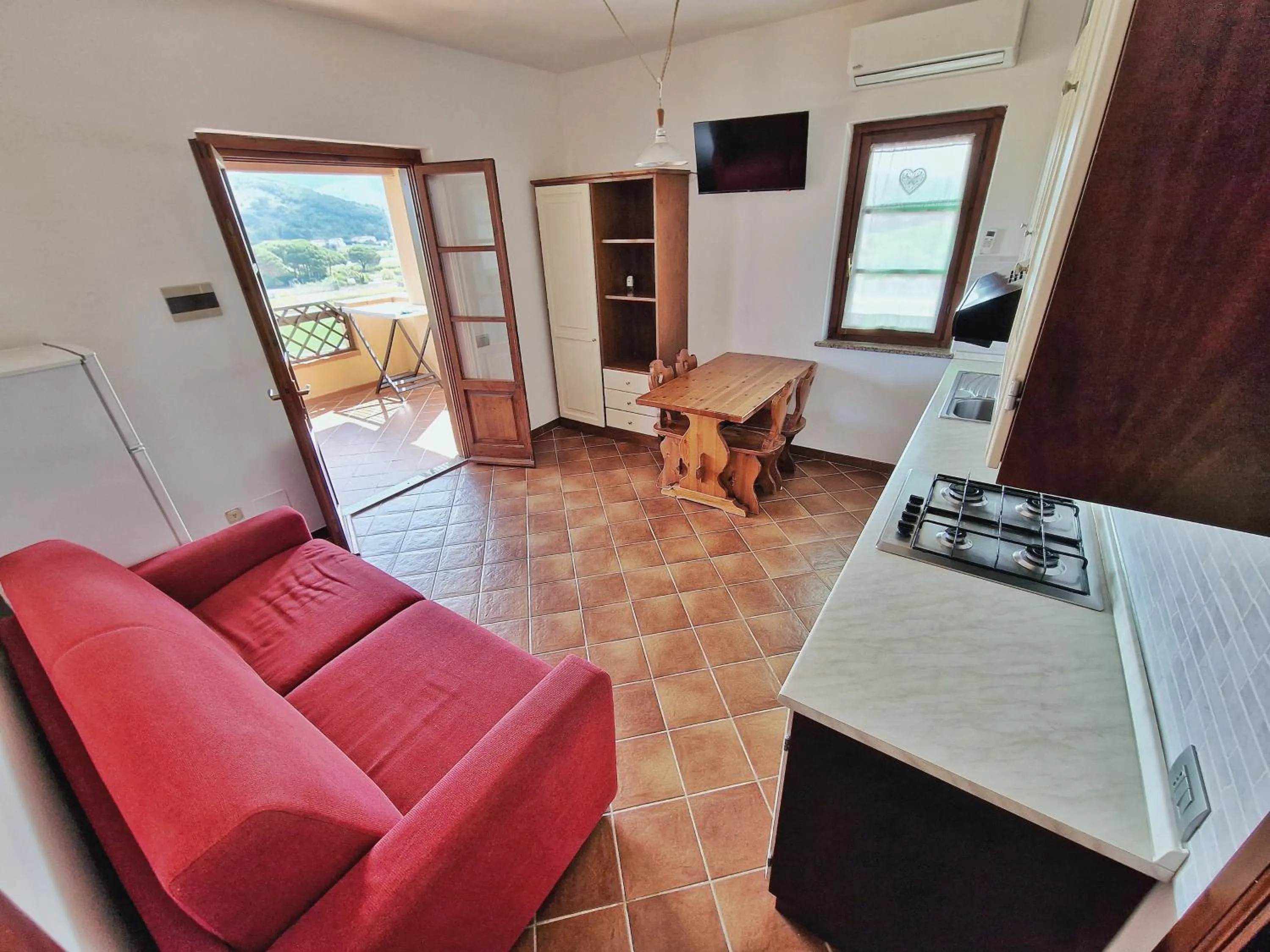 Living room in Al Barcoco