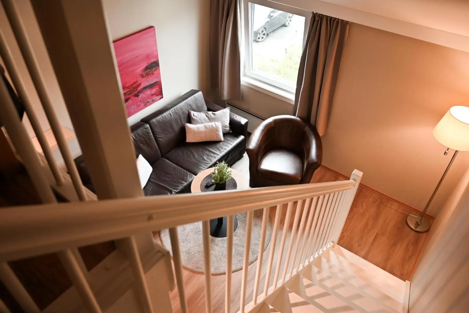 Seating area in Hotel Frøya