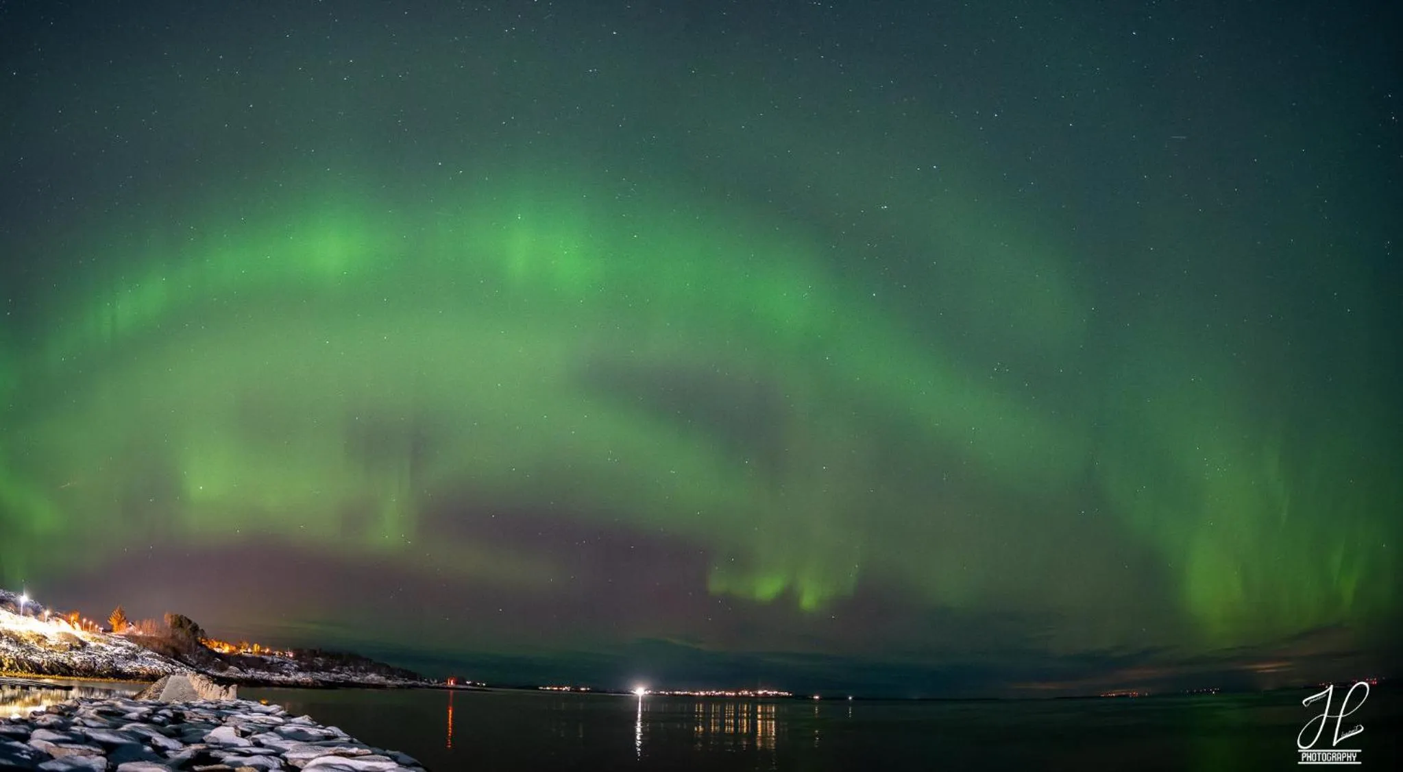 Natural landscape in Hotel Frøya