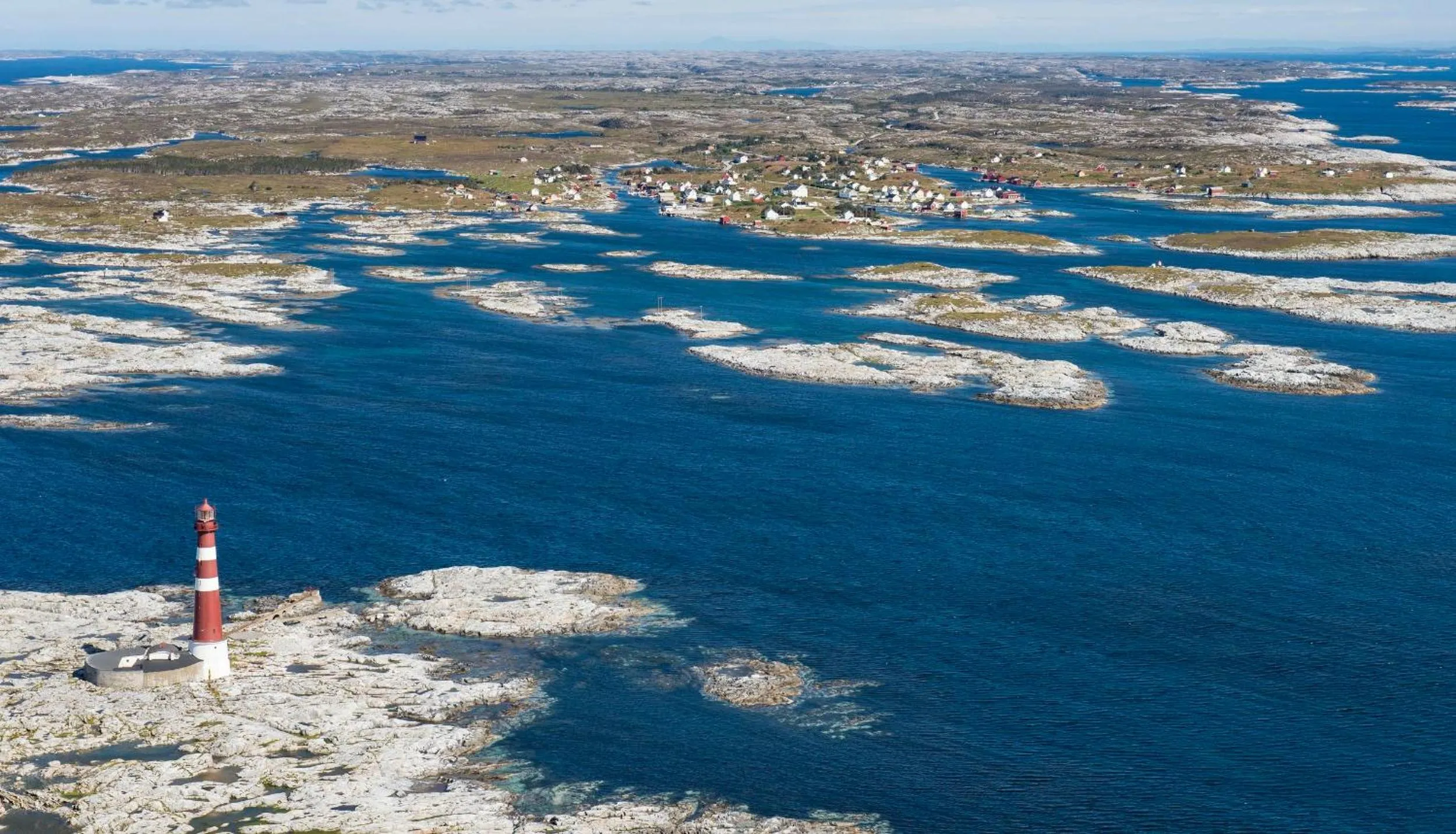 Natural landscape in Hotel Frøya