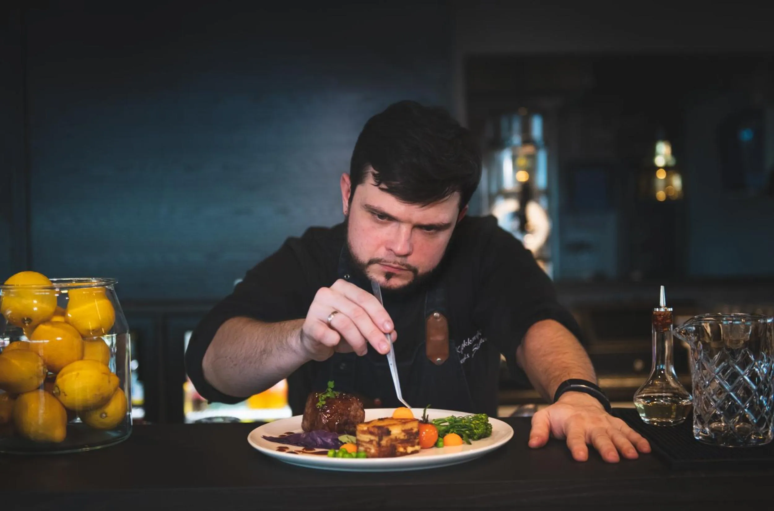 Food close-up in Hotel Frøya