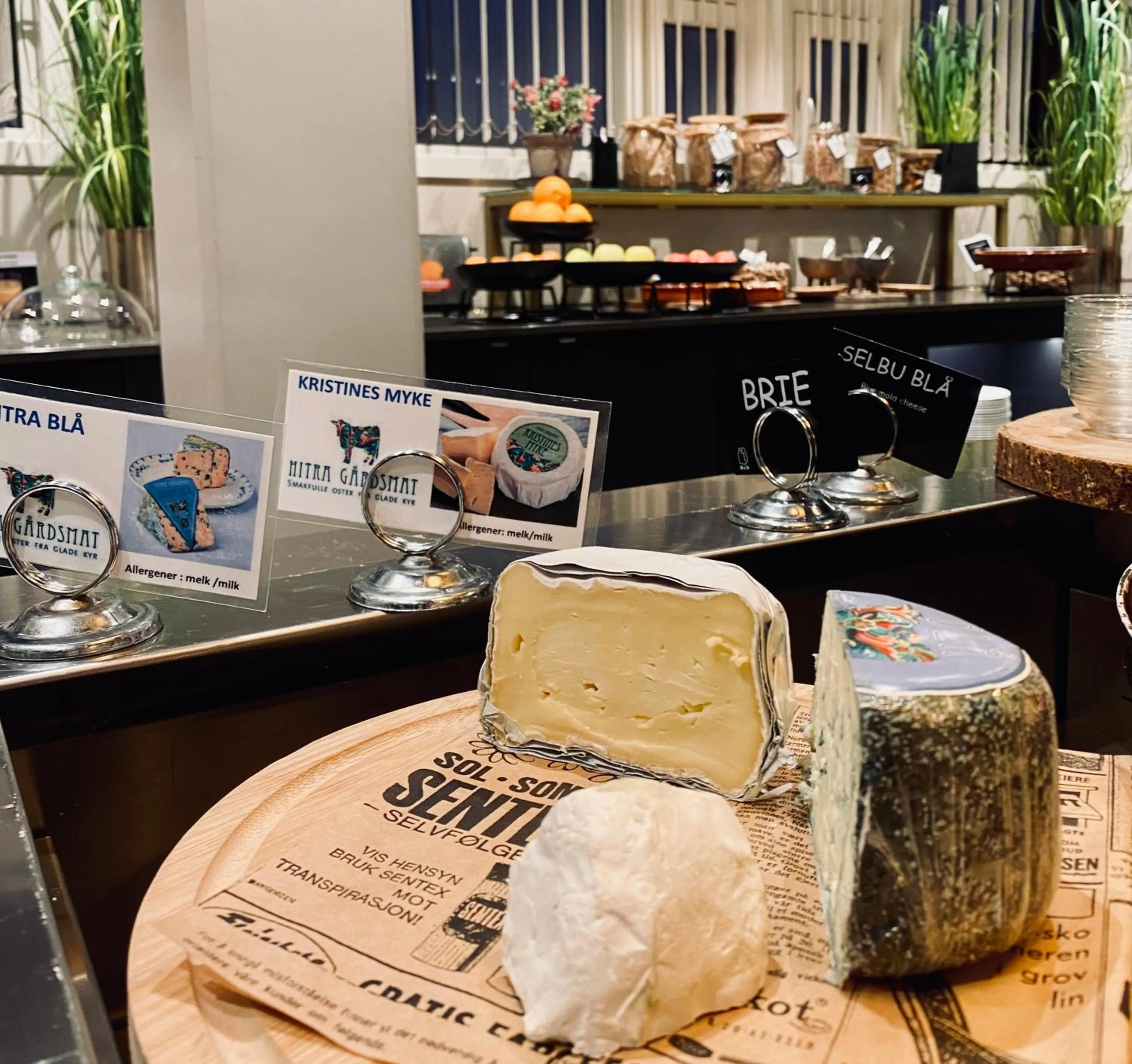 Breakfast in Hotel Frøya