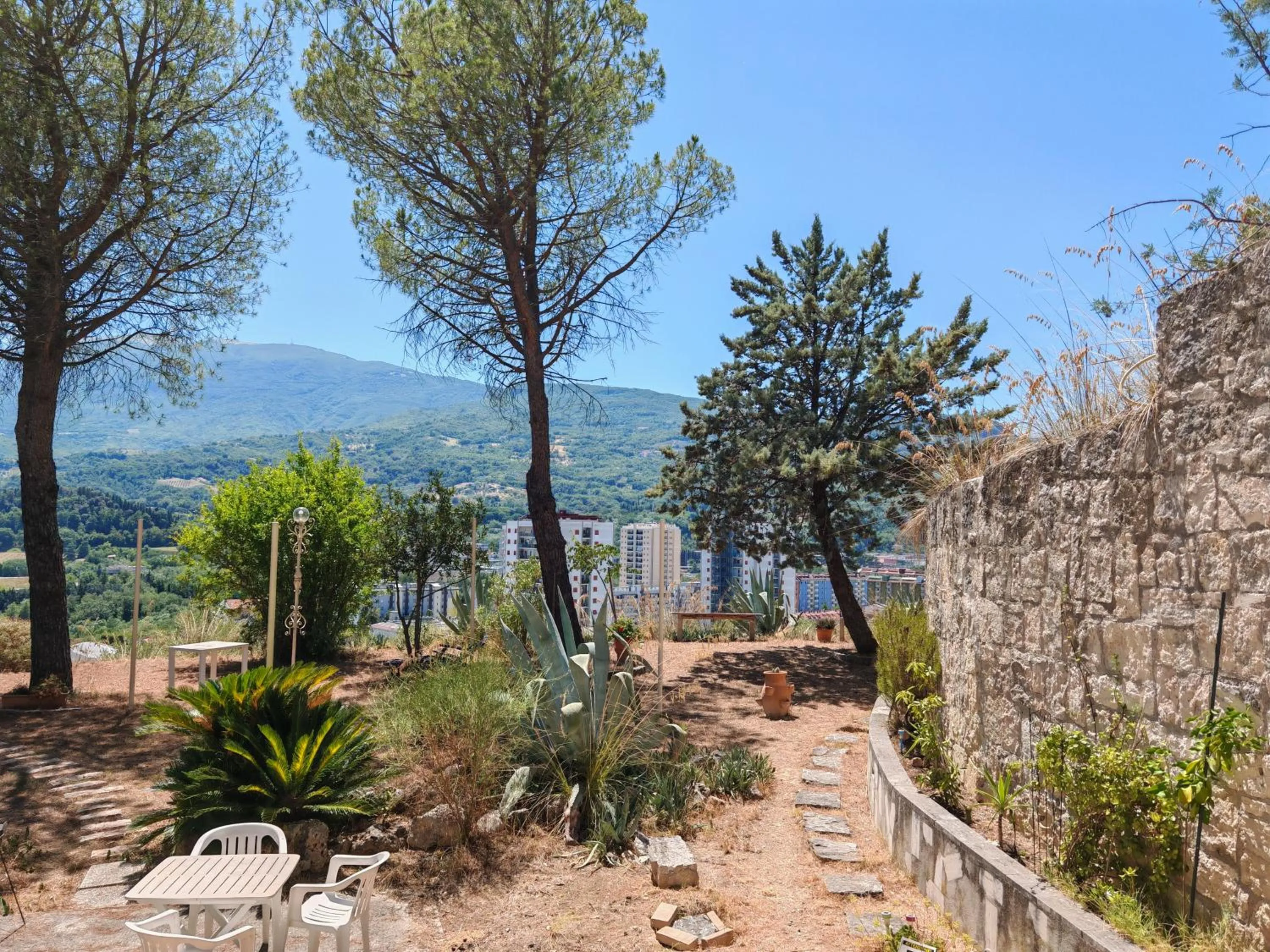 Natural landscape in Parco dei Gelsomini