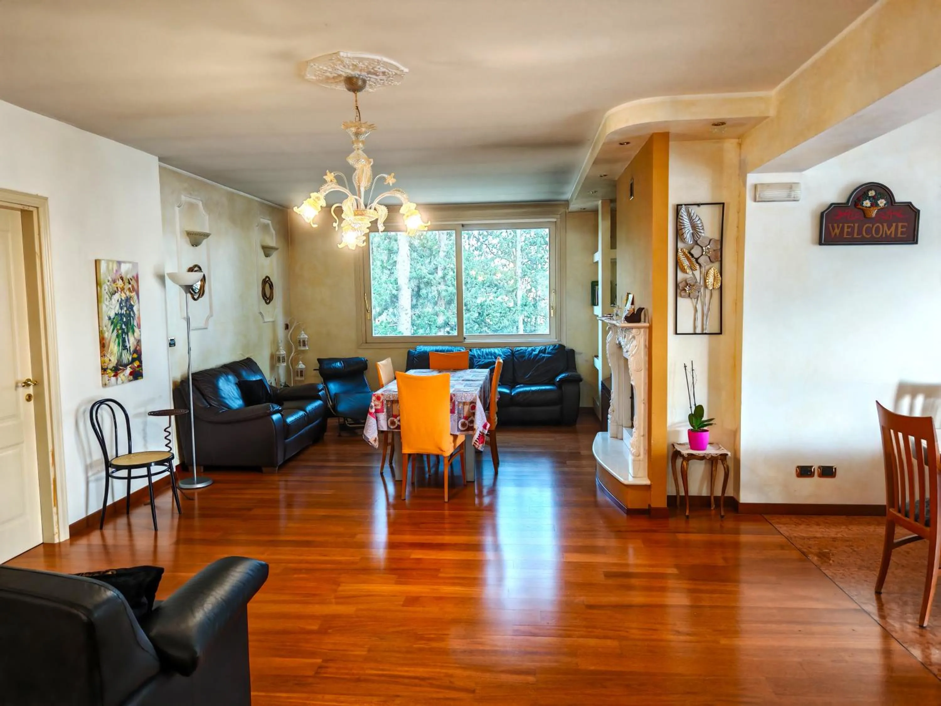 Seating area in Parco dei Gelsomini