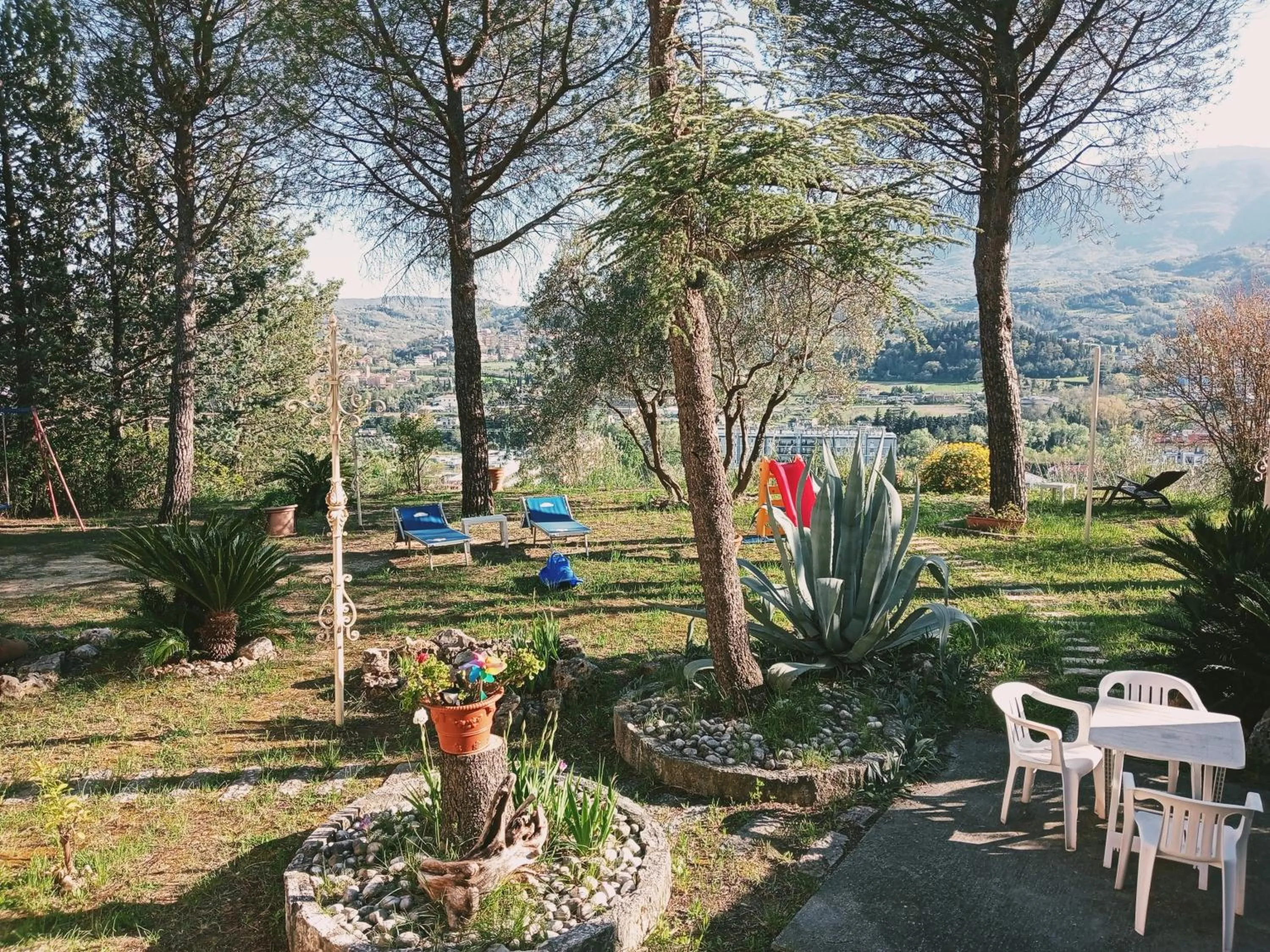 Natural landscape in Parco dei Gelsomini