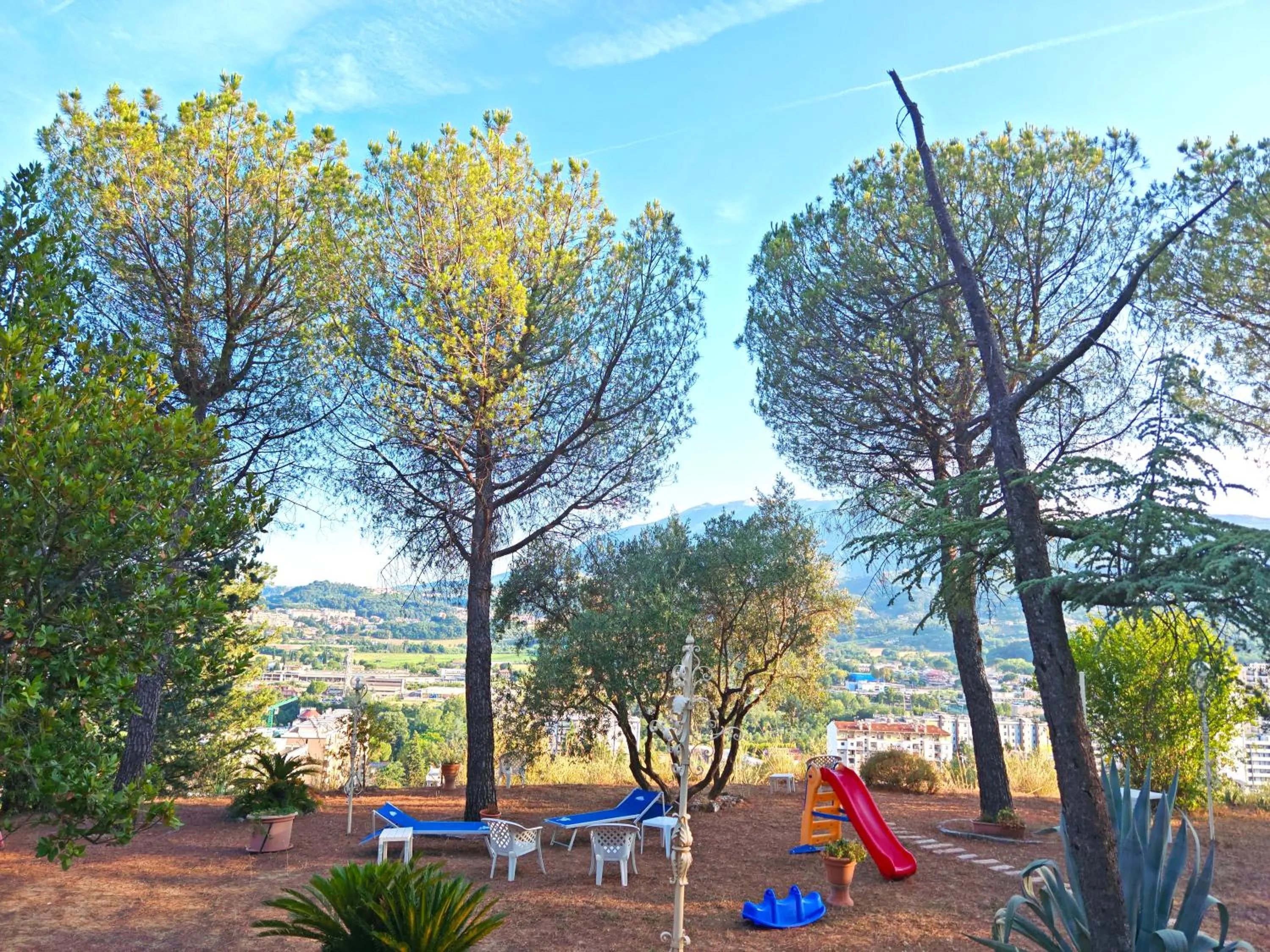 Natural landscape in Parco dei Gelsomini