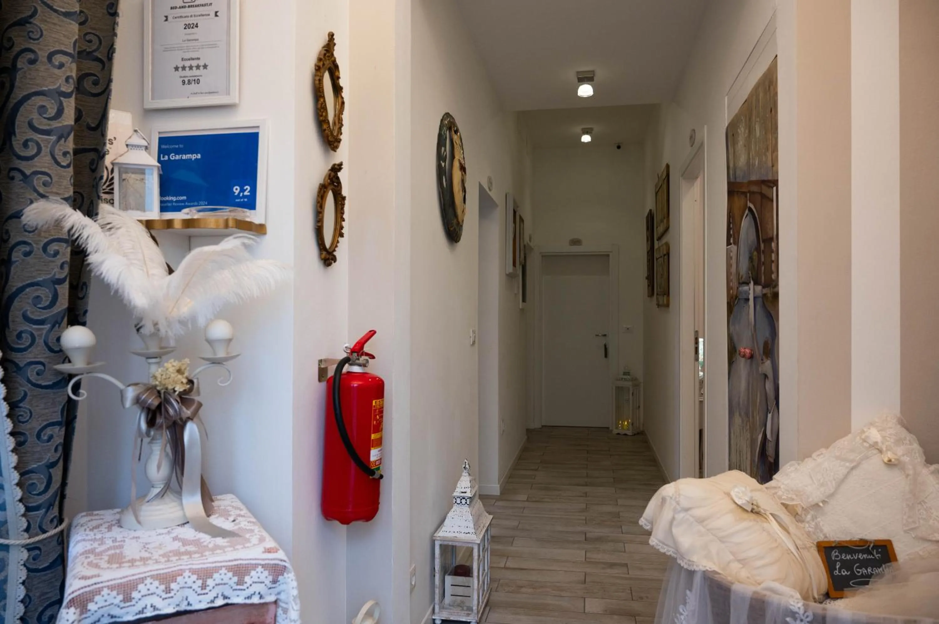 Decorative detail in La Garampa