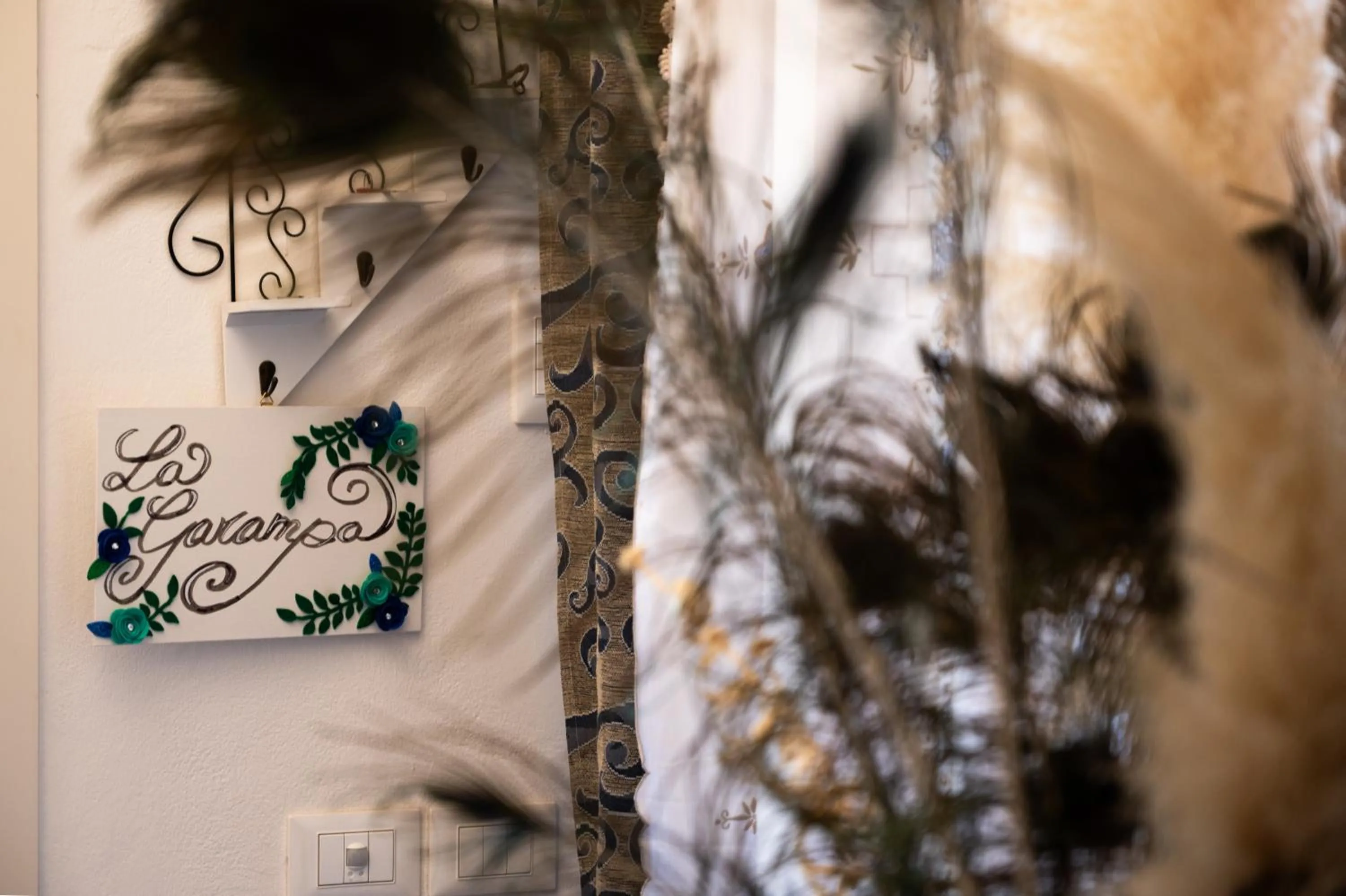 Decorative detail in La Garampa