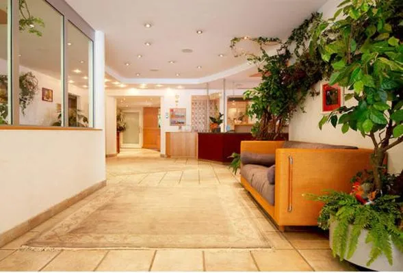 Lobby or reception in Hotel Silvretta