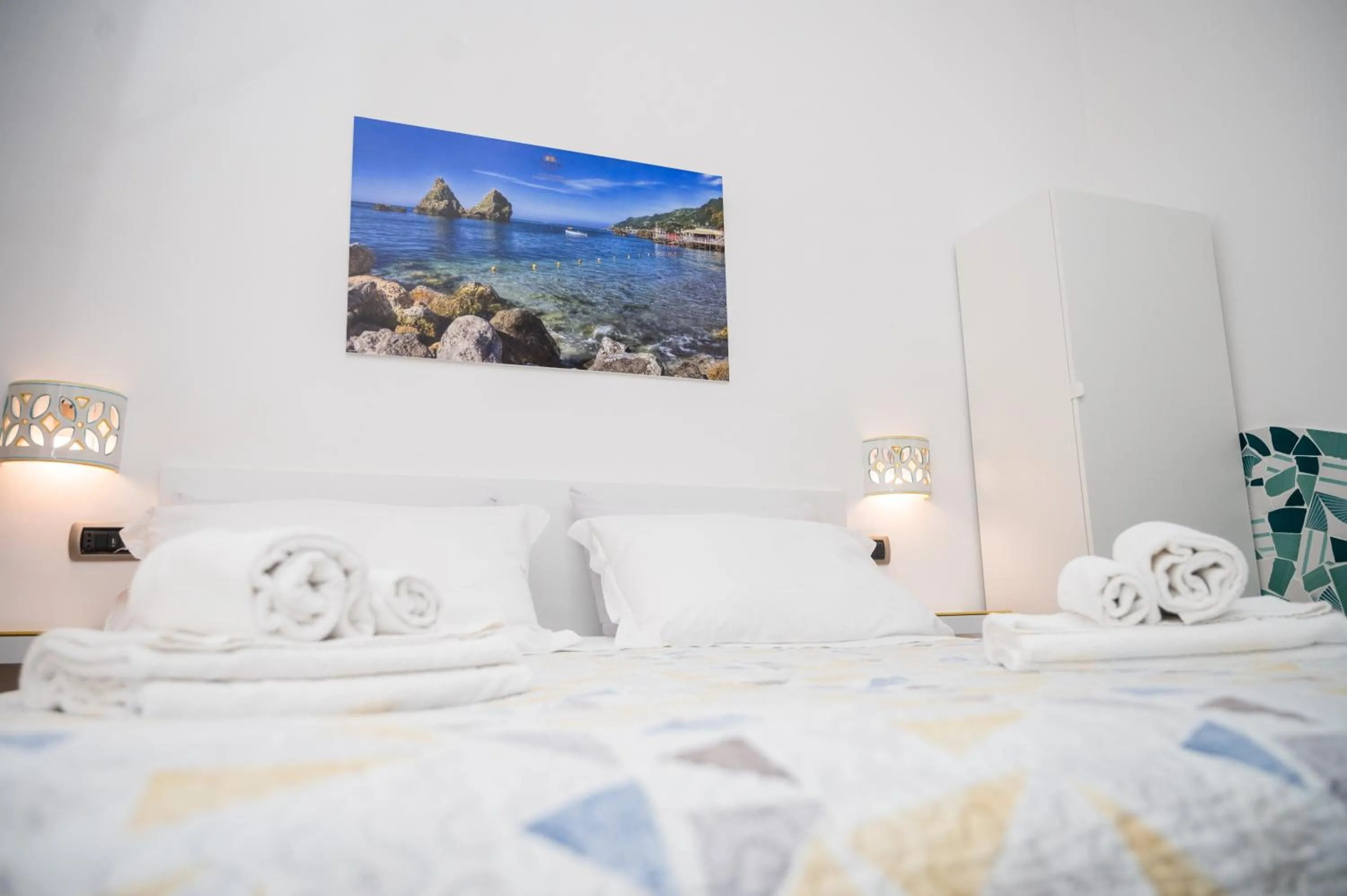 Bed in B&B Lo Scrigno