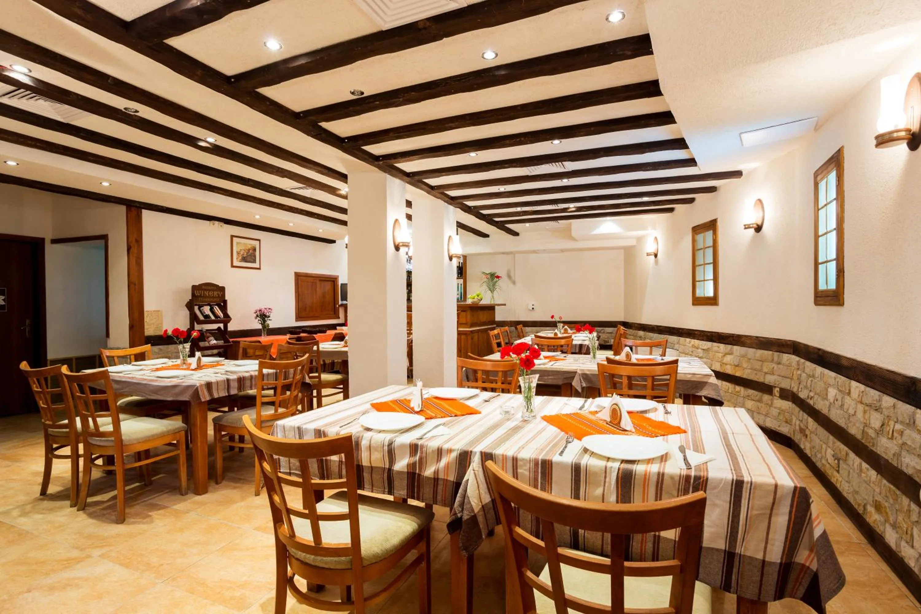 Breakfast in Family Hotel Romantika