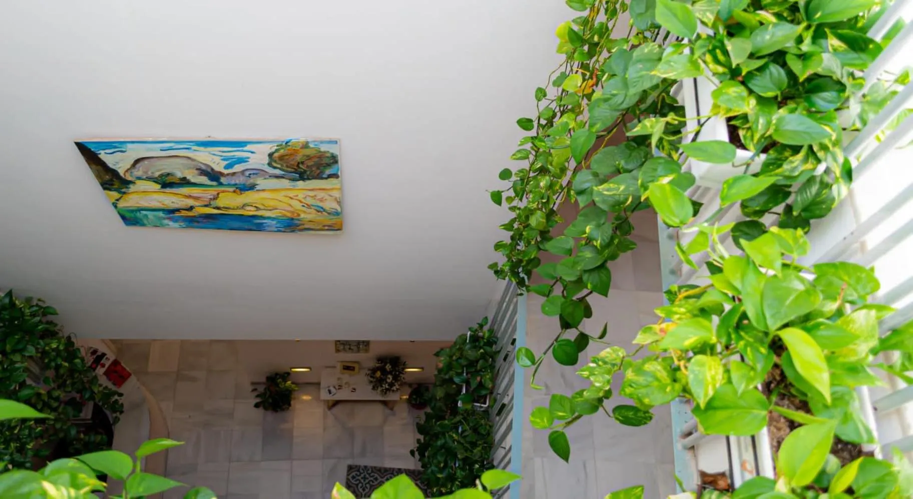 Patio in Hotel Palacio Alcázar
