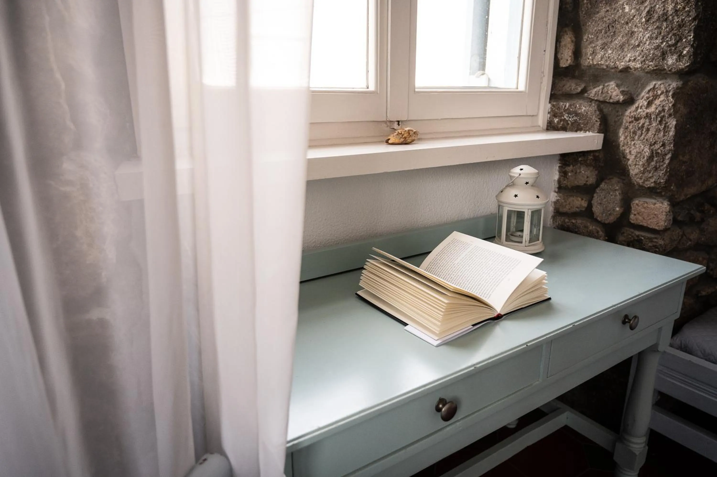 Seating area in Dionysos Hotel