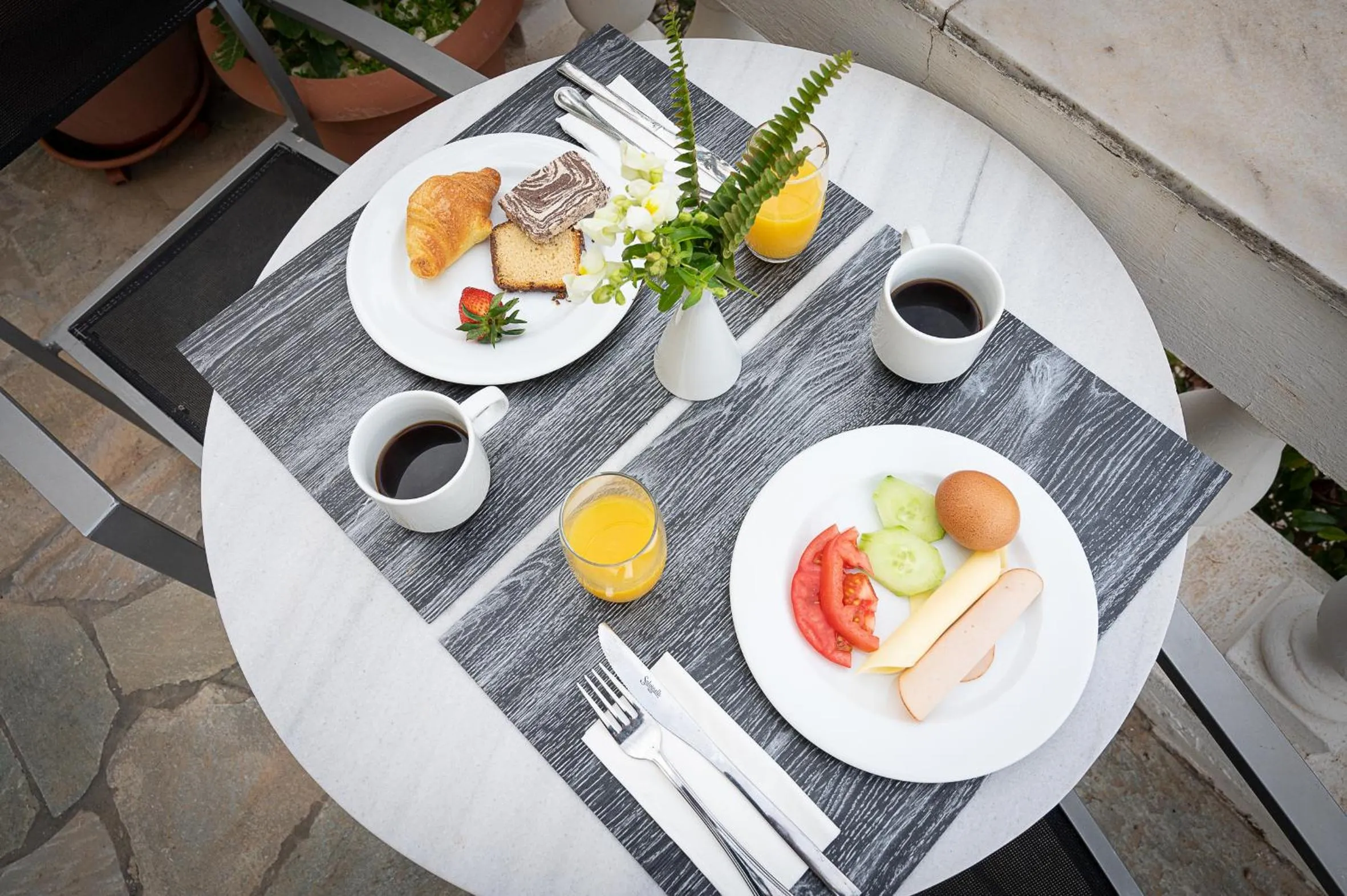 Breakfast in Dionysos Hotel