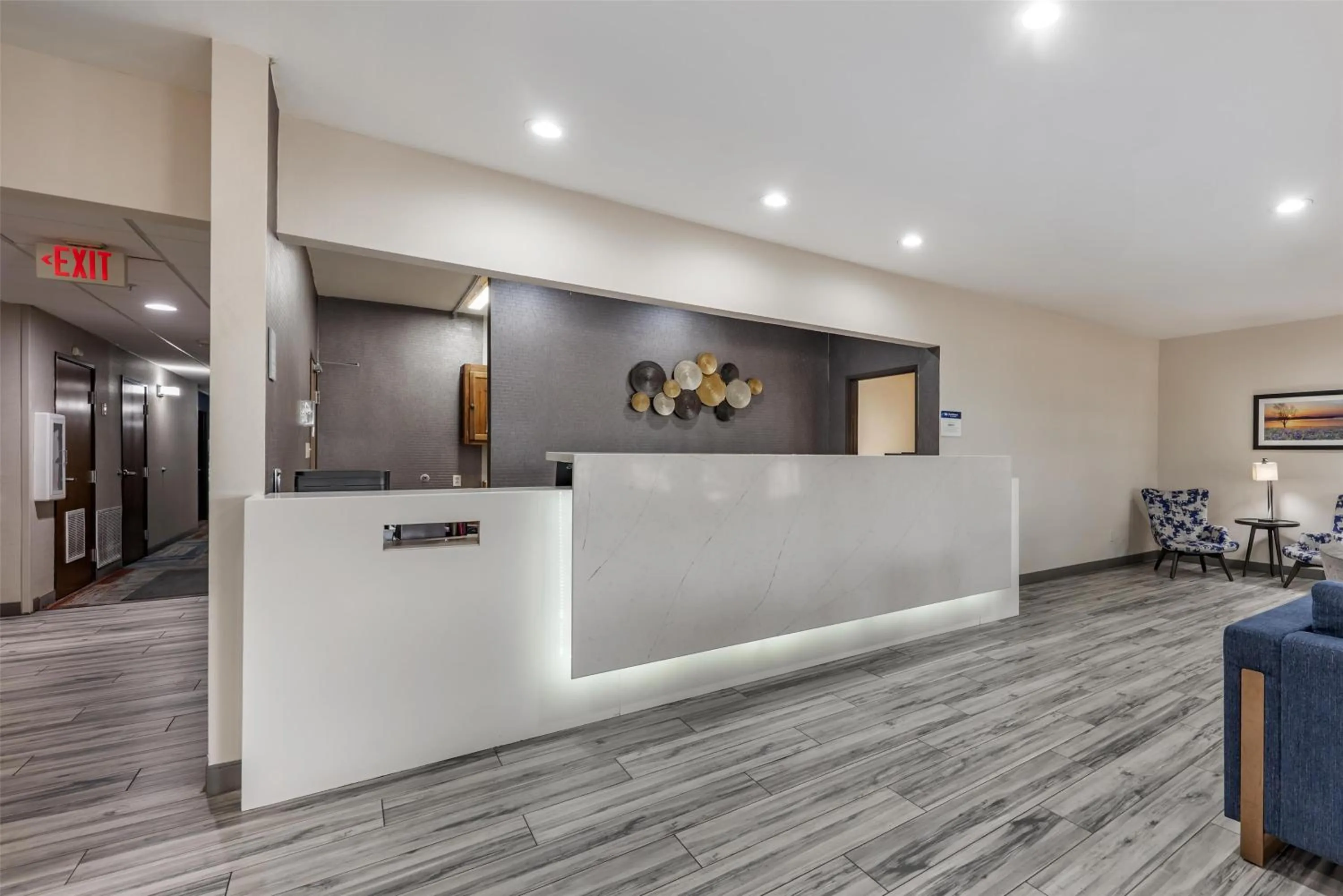 Lobby or reception in Best Western Plus Fredericksburg
