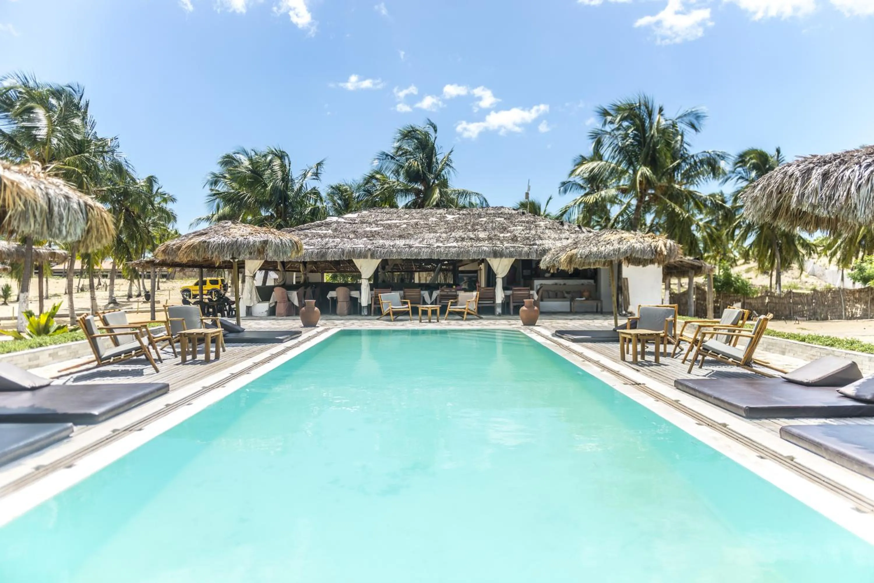 Pool view in Amagali Pousada