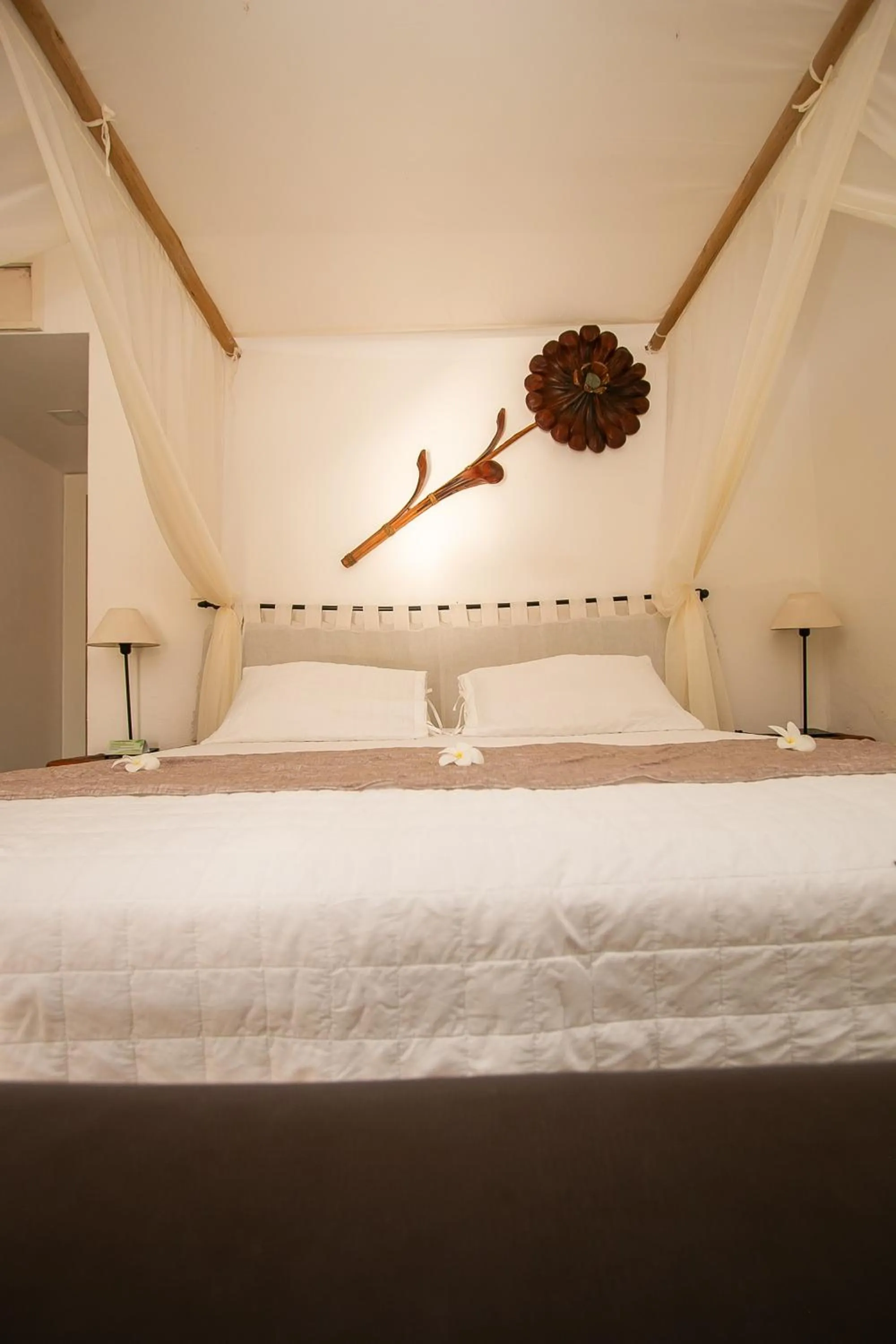 Bed in Amagali Pousada