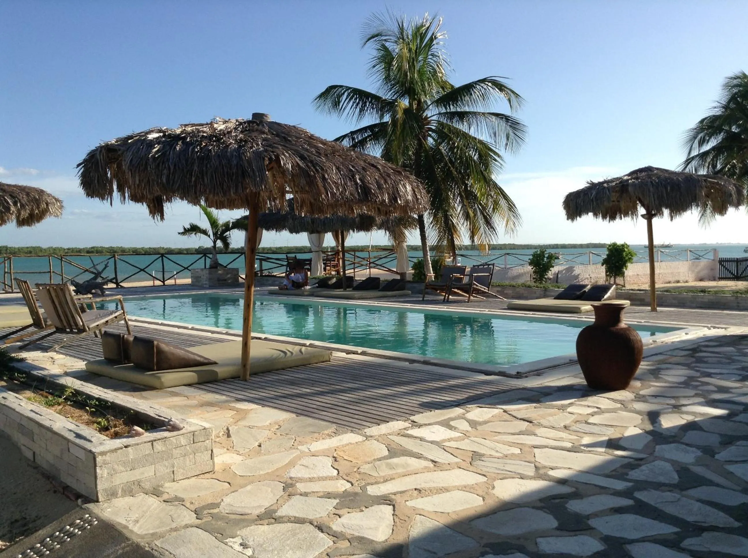 Swimming pool in Amagali Pousada