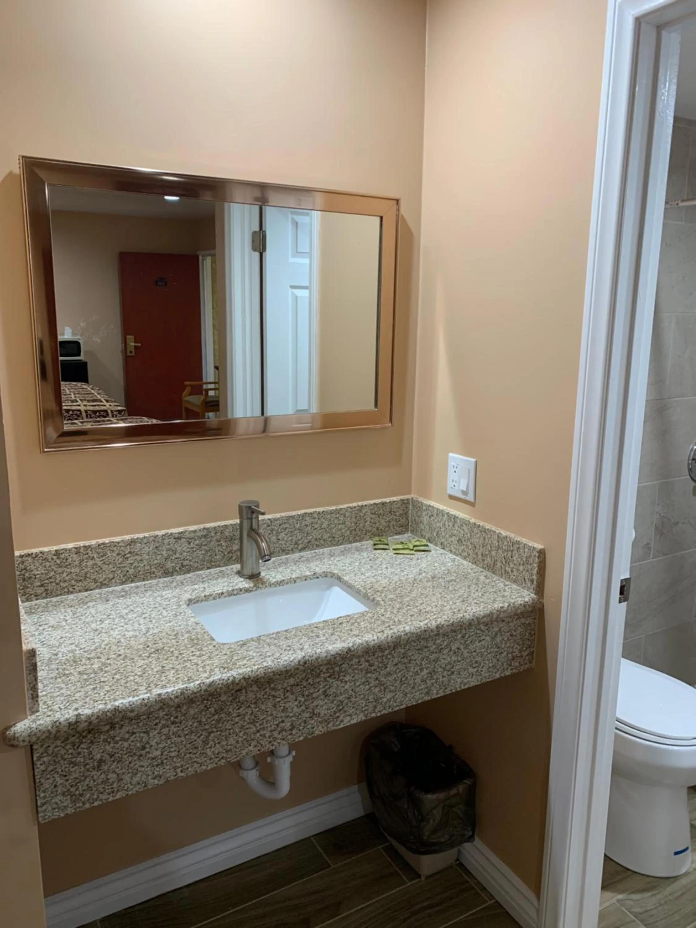 Bathroom in Budget Inn Motel