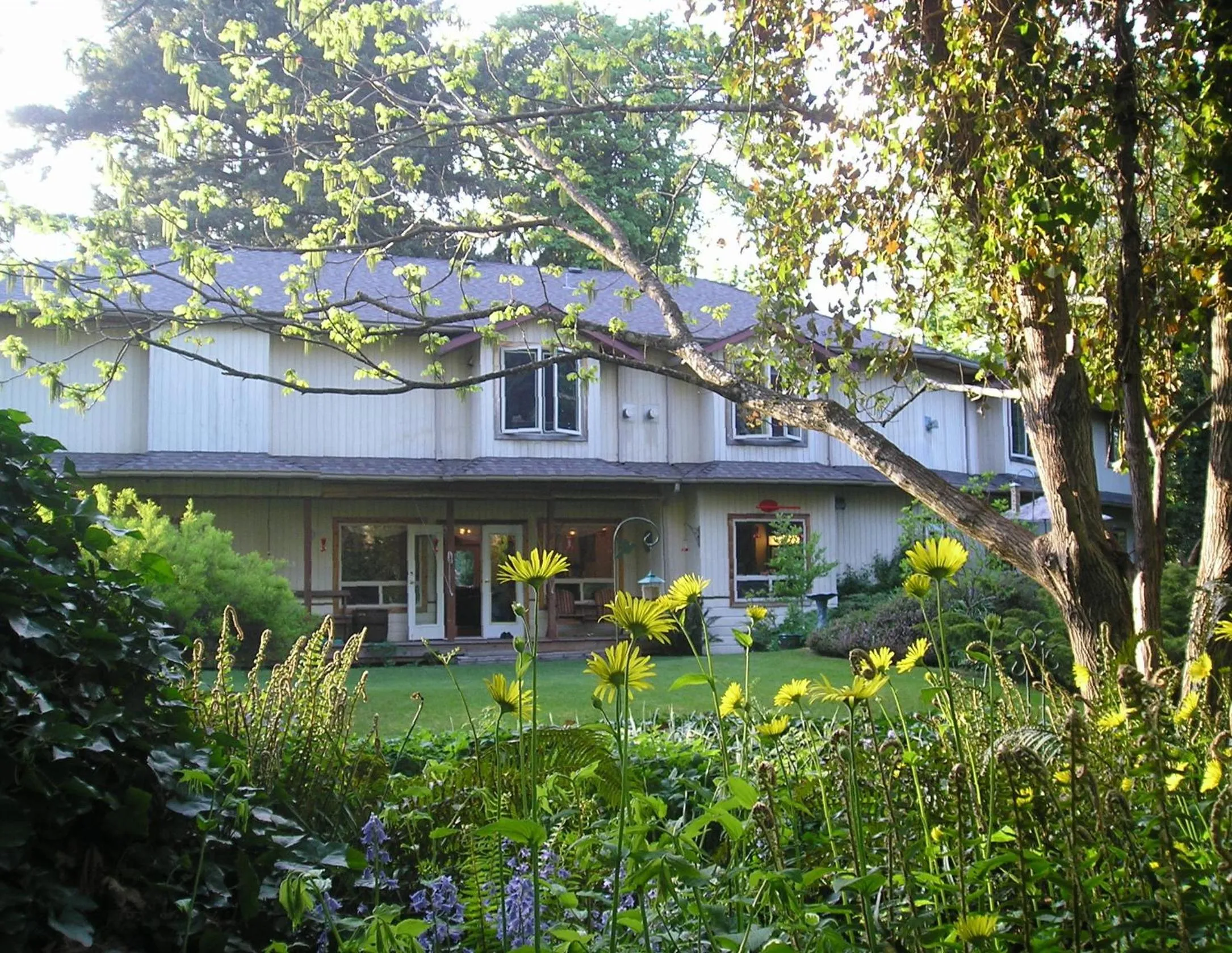Facade/entrance in Cedar Wood Lodge Bed & Breakfast Inn