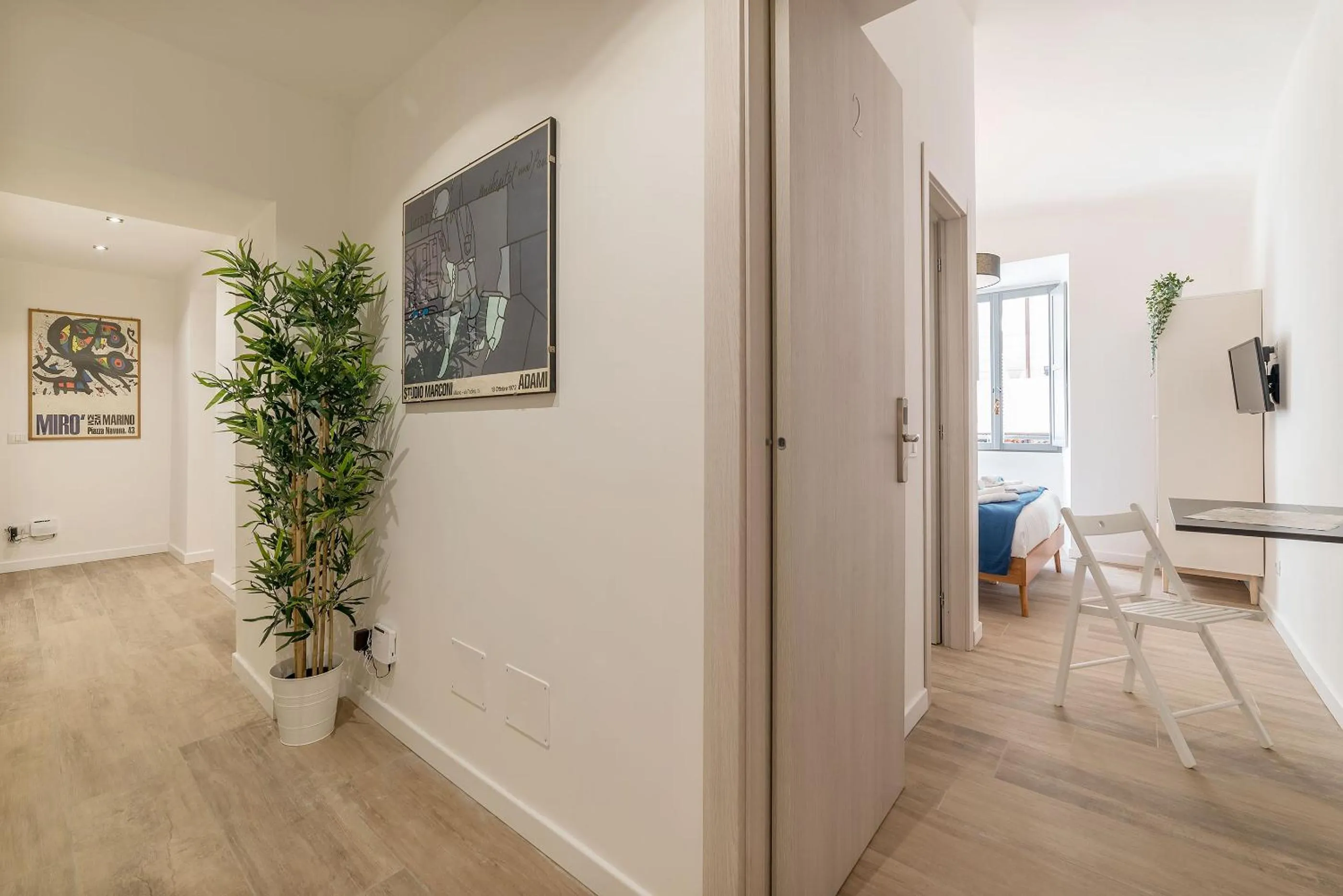 Bedroom in Roma Station House
