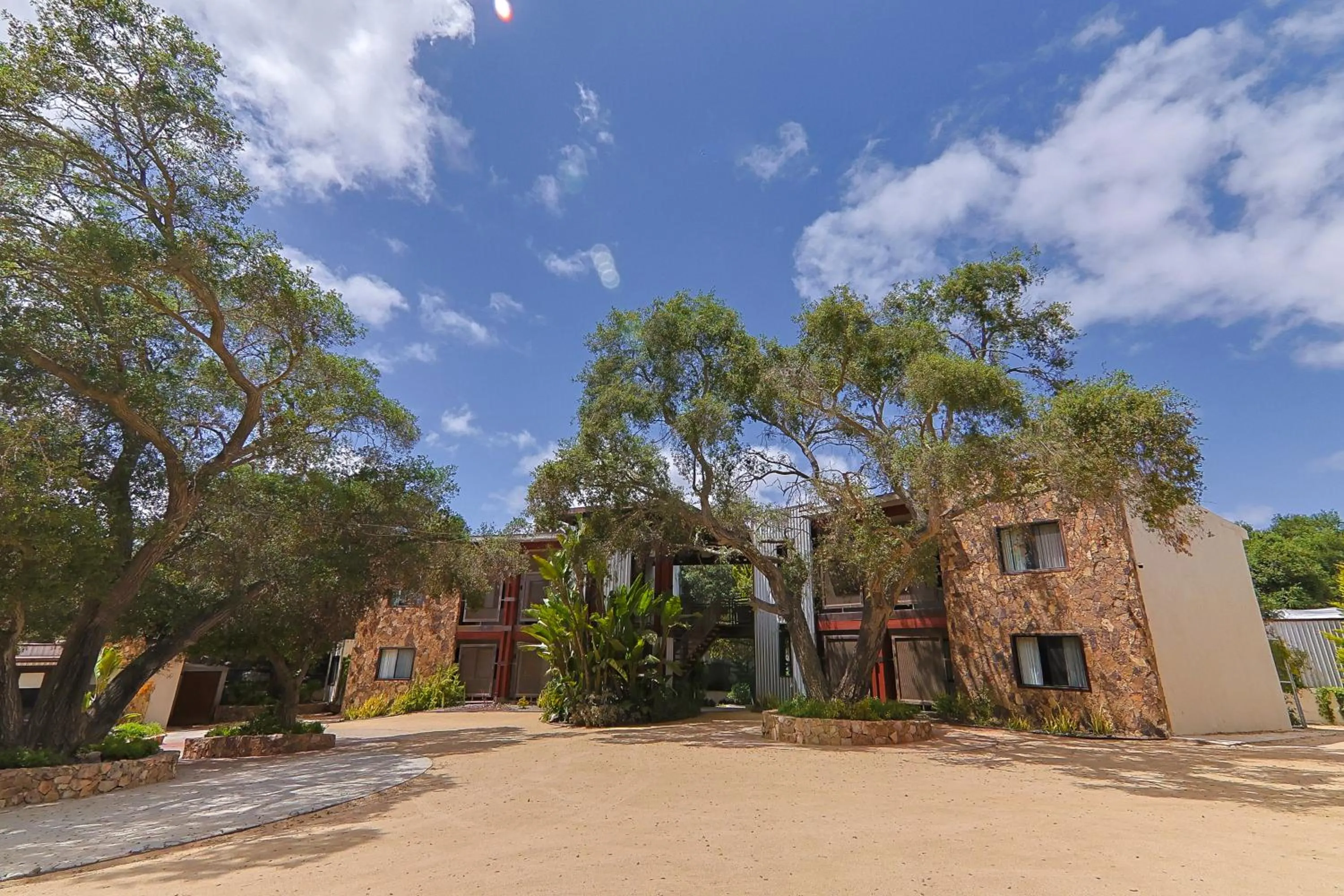Facade/entrance in Maglen Resort