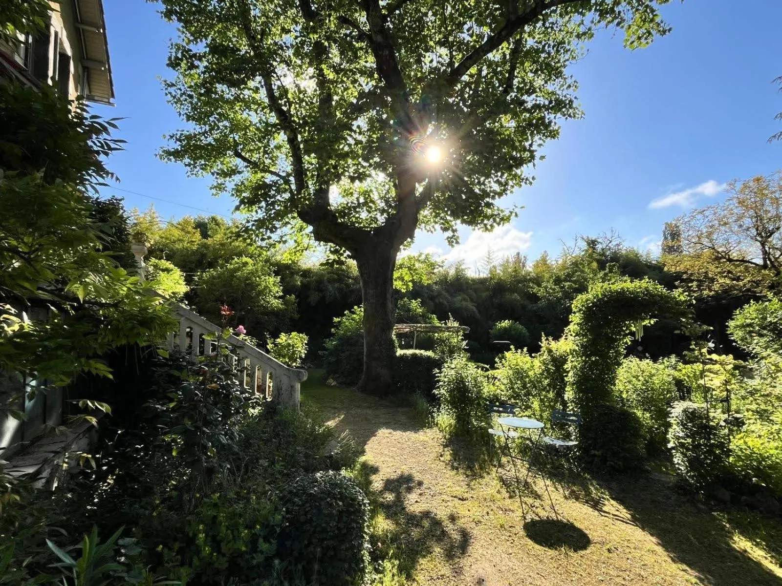 Garden in Villa Léovil