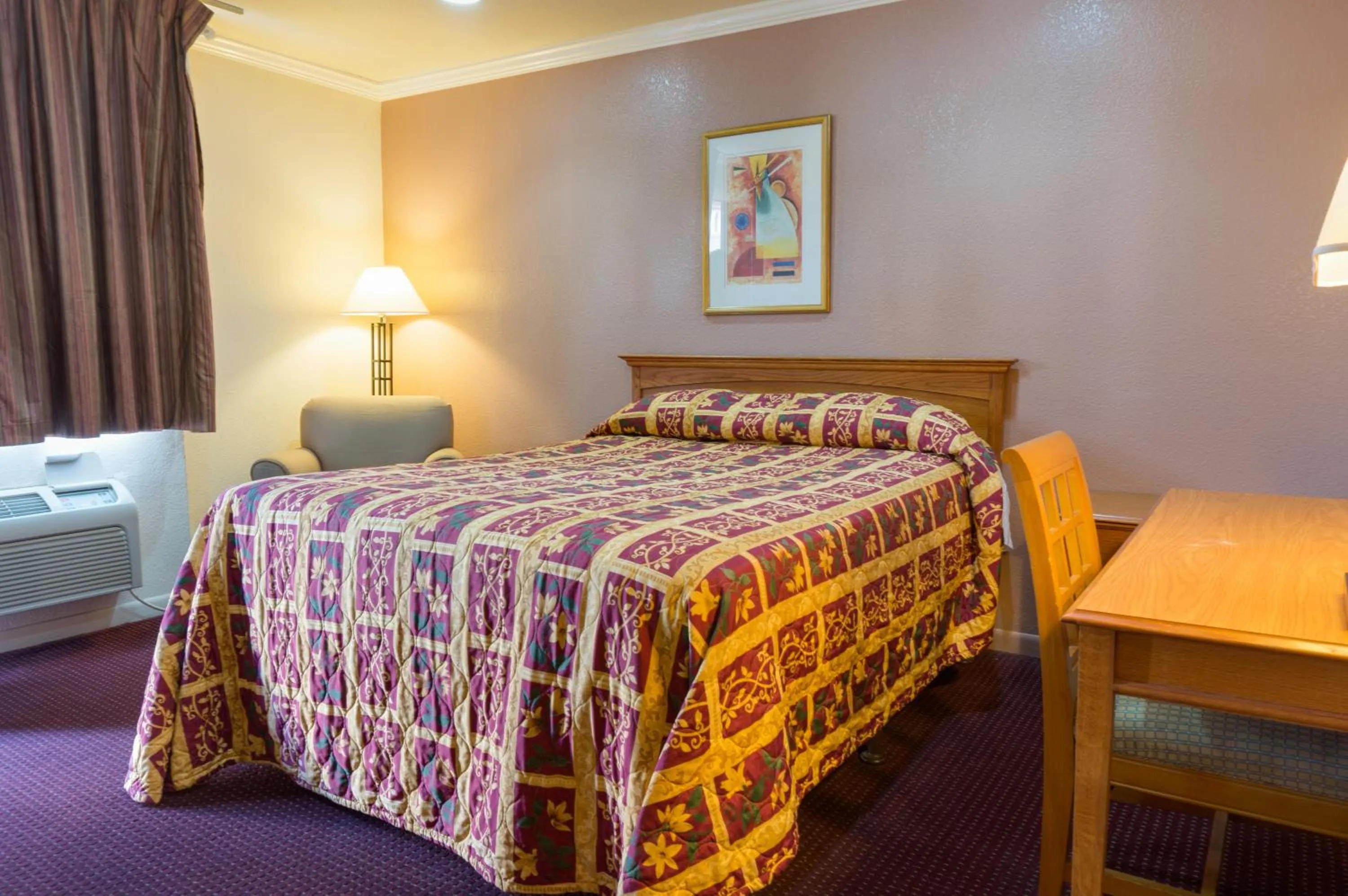 Bed in Mission Motel