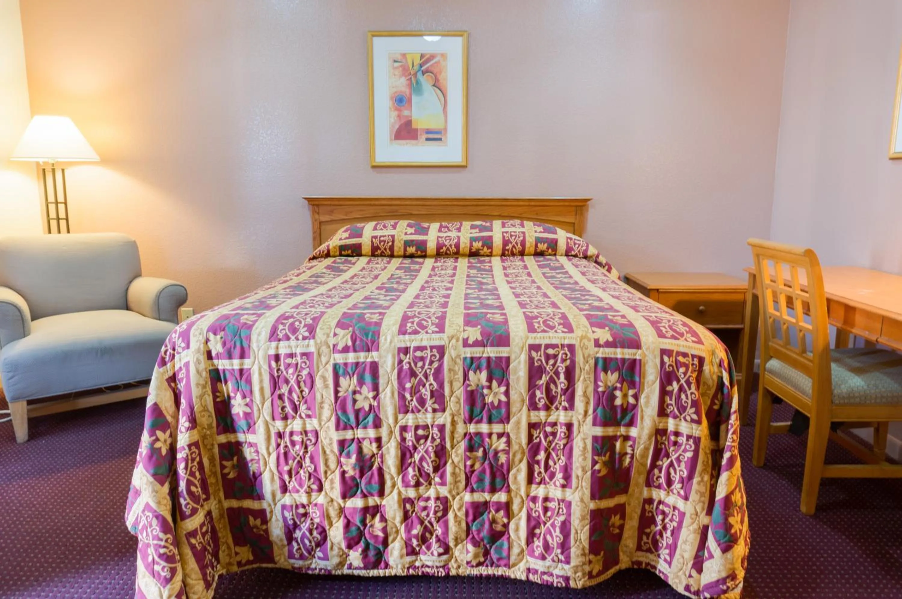 Bed in Mission Motel