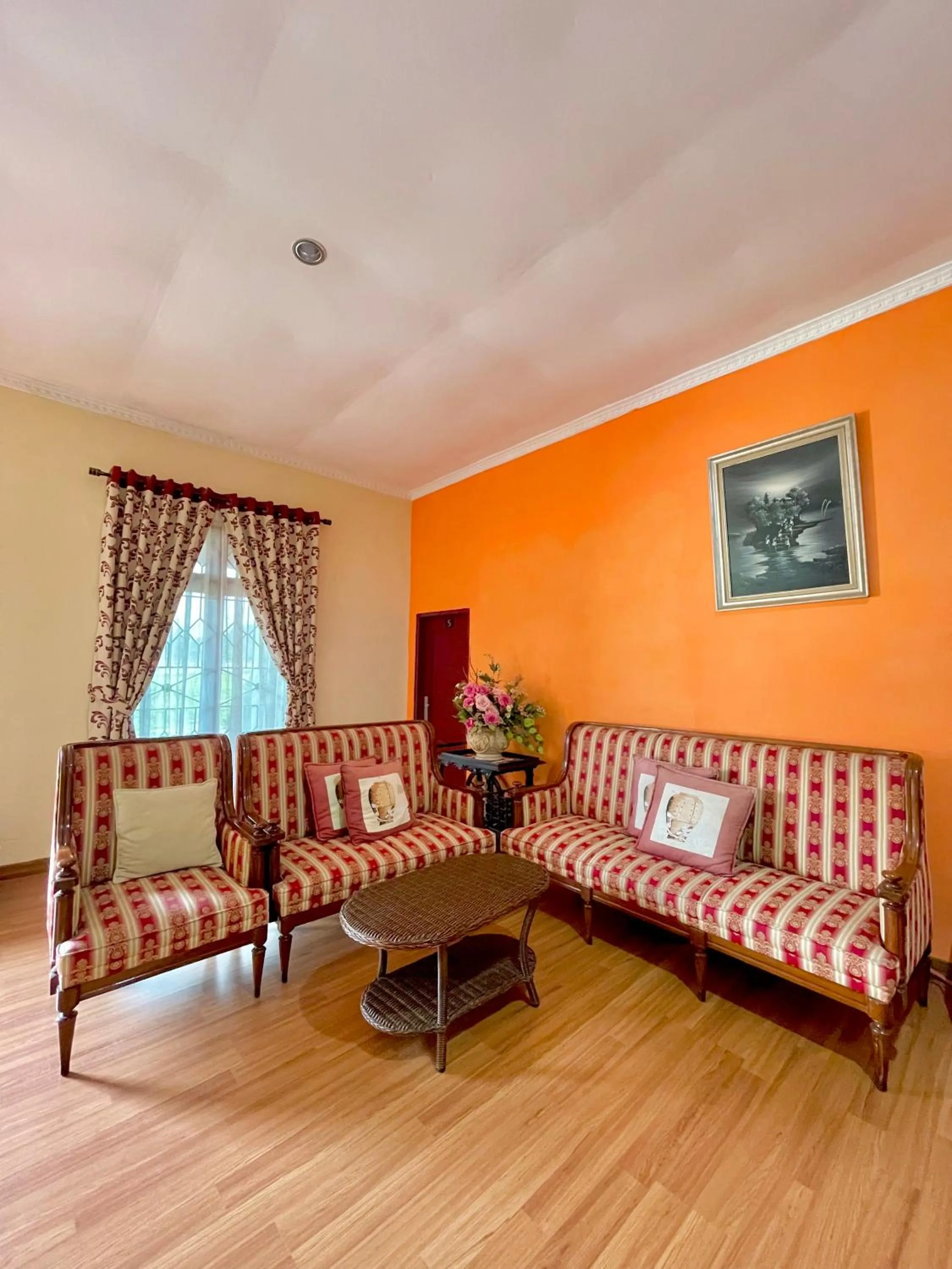 Seating area in Sapo Karo Rest House