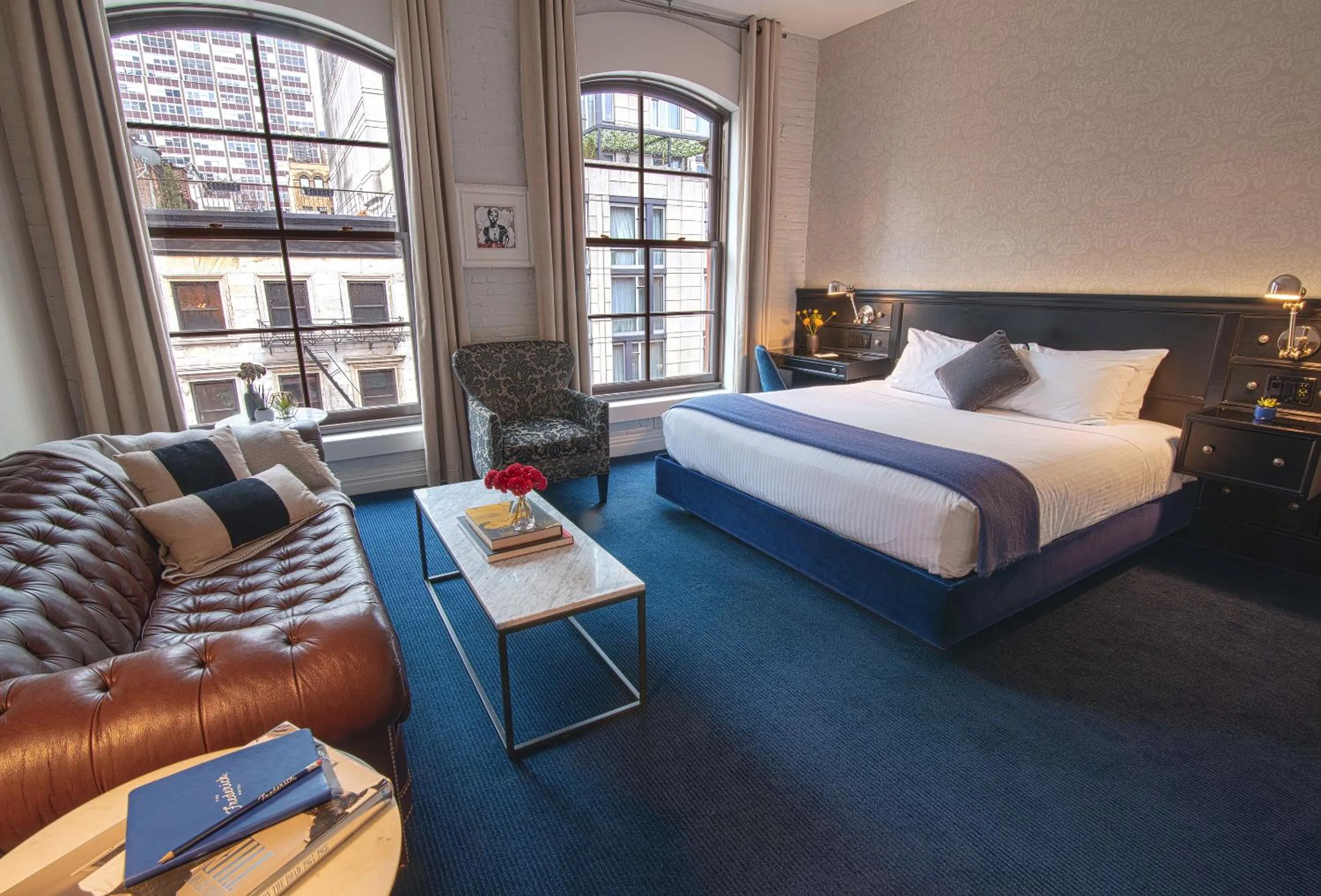 Photo of the whole room, Bed in The Frederick Hotel Tribeca