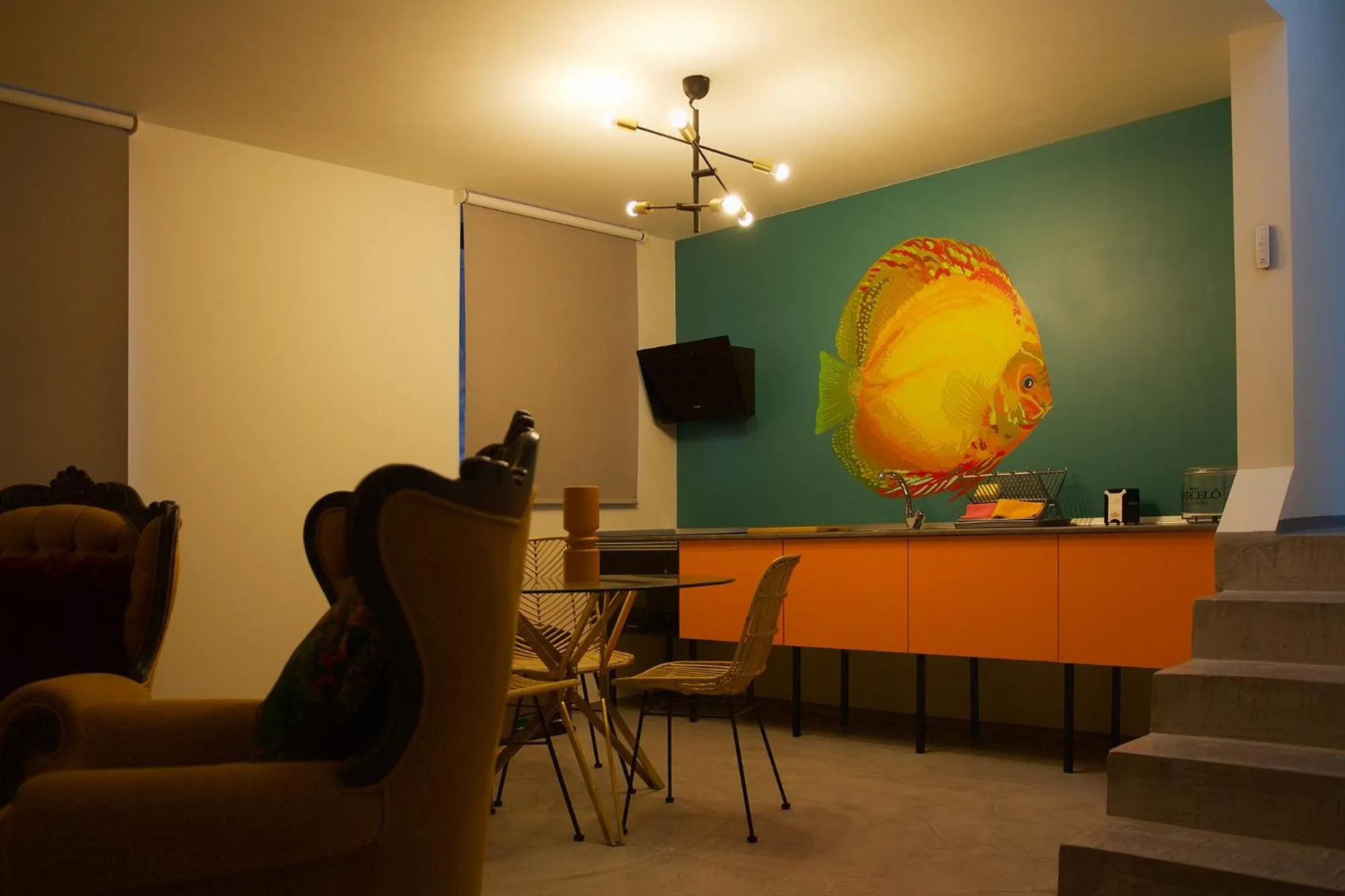 Dining area in Hotel Puntagrande