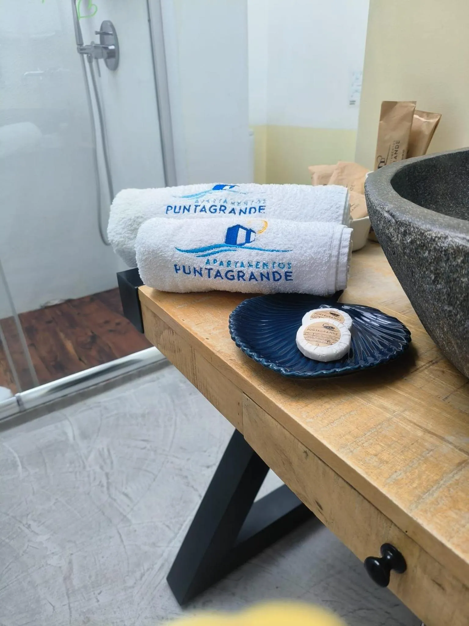 Bathroom in Hotel Puntagrande