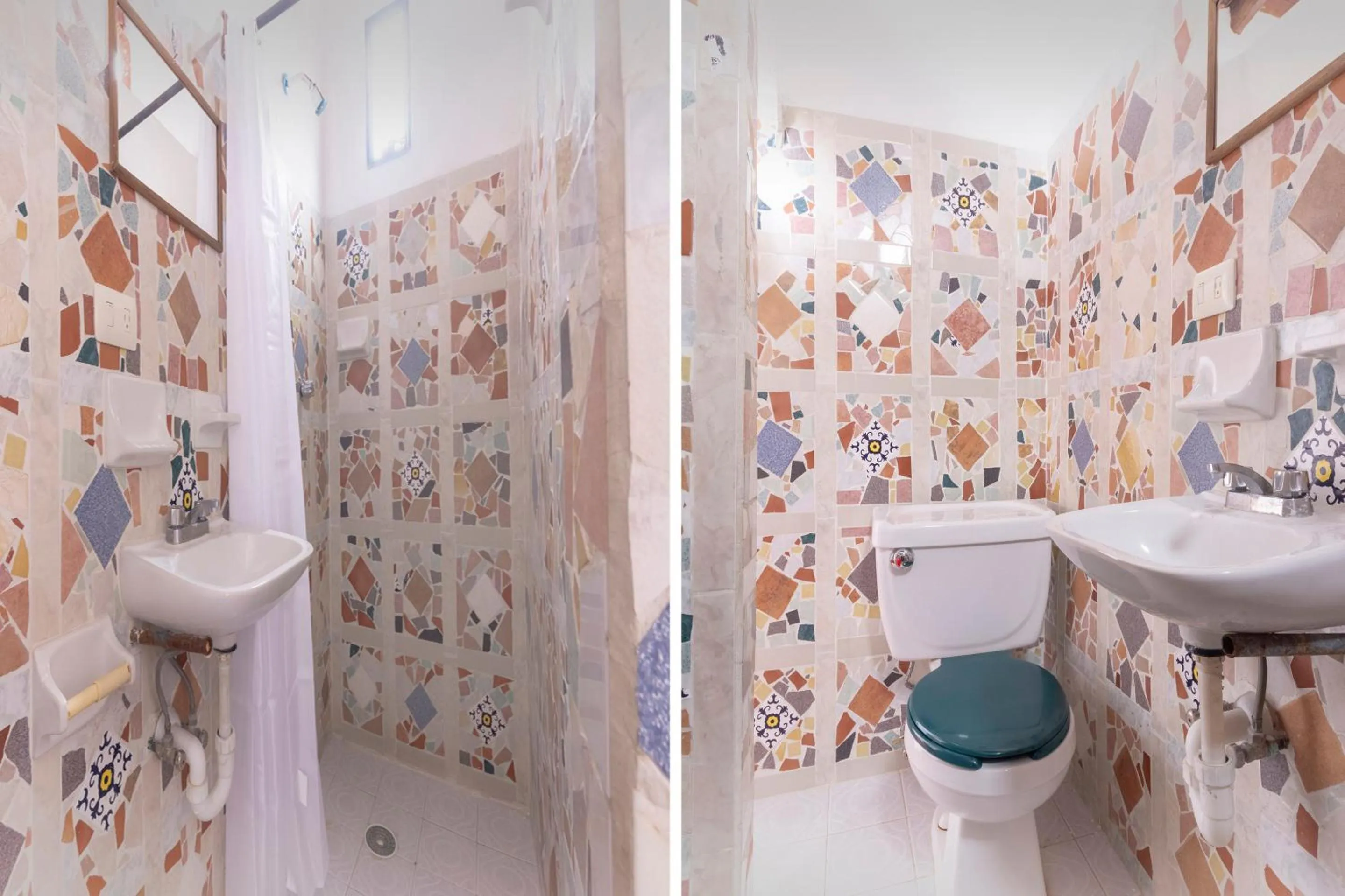 Bathroom in Hotel Coyopolan