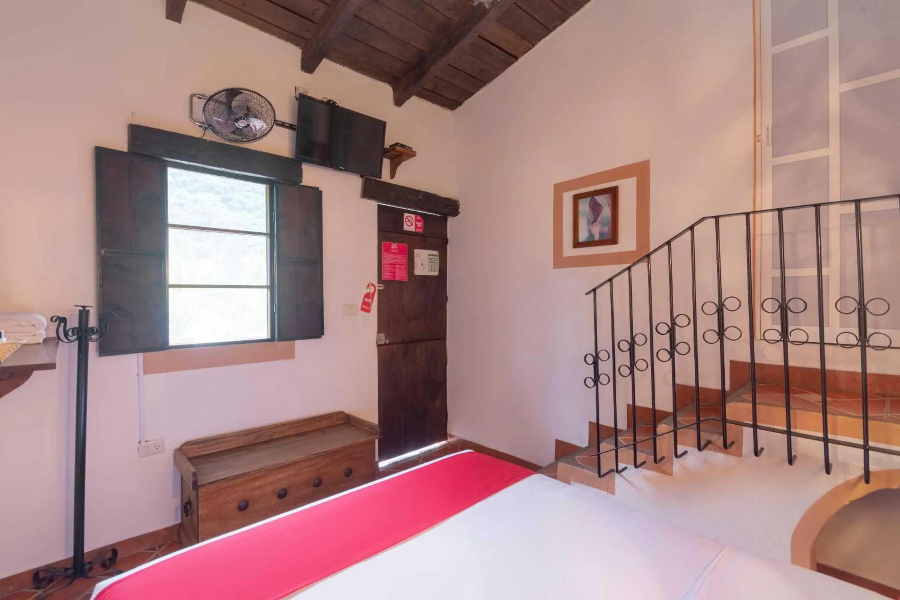 Bedroom, Bed in Hotel Coyopolan