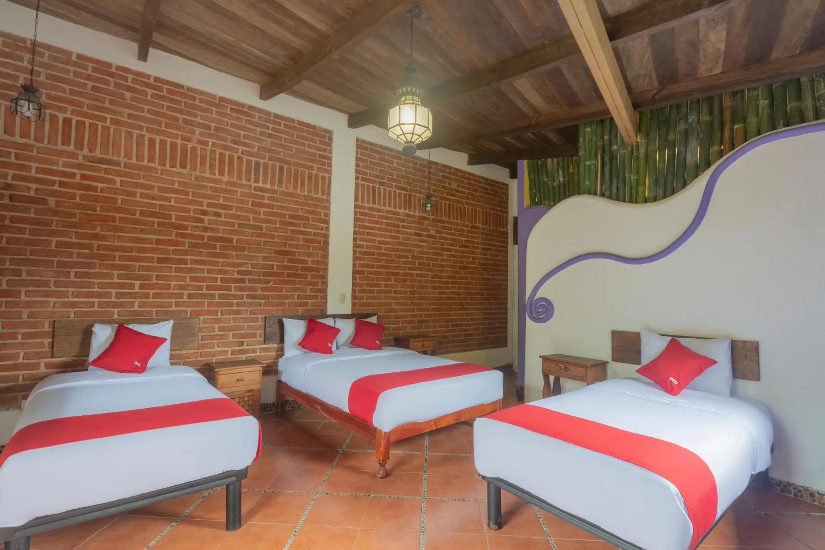 Bedroom, Bed in Hotel Coyopolan