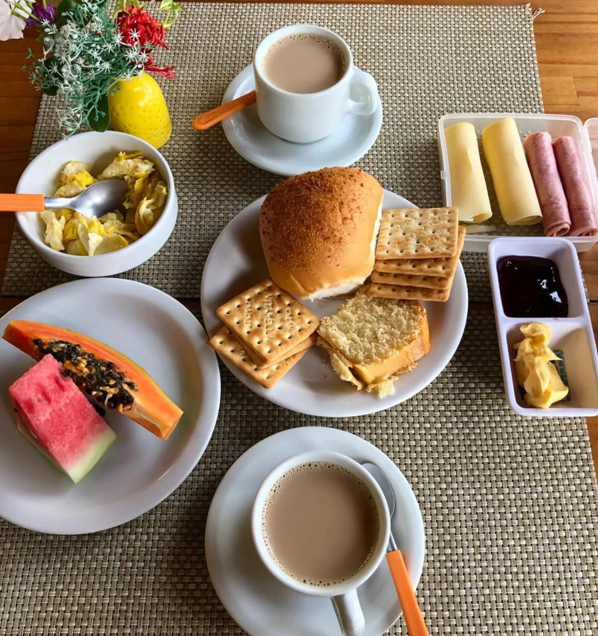 Food and drinks in Pousada E Restaurante Passart