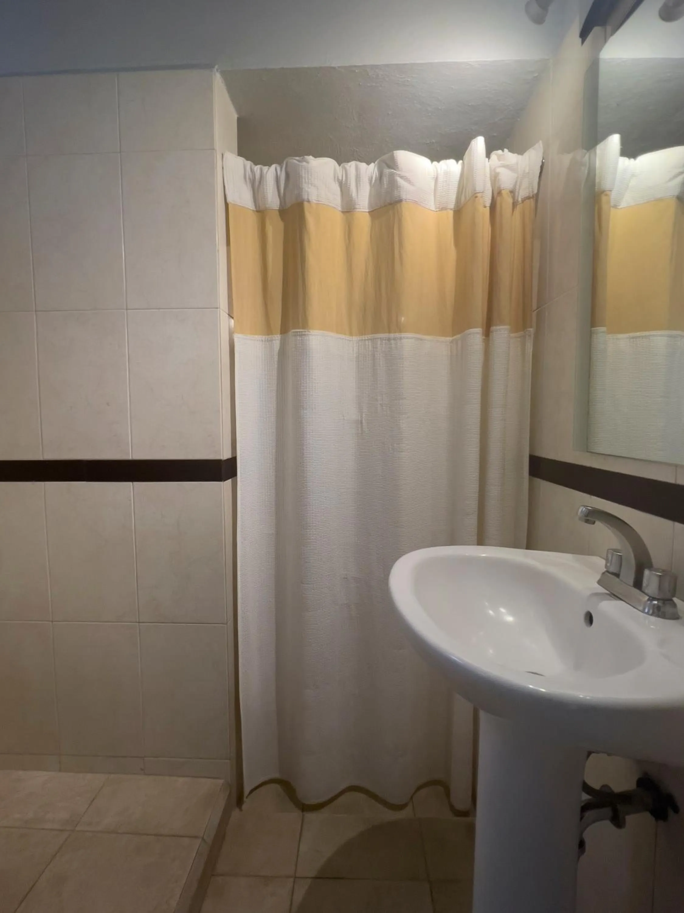 Shower in Hotel Principal