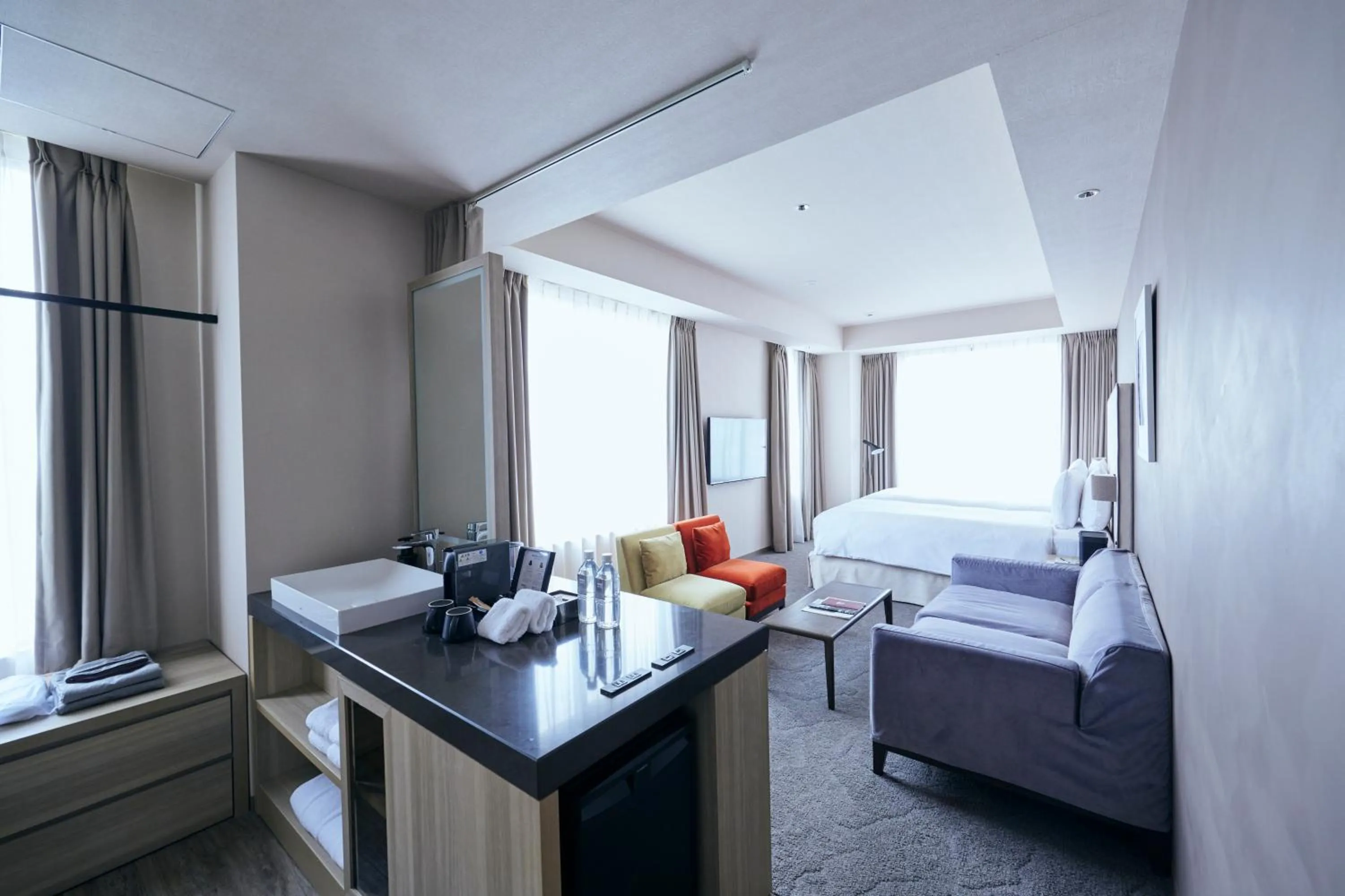 Photo of the whole room, Bed in NOHGA HOTEL UENO TOKYO