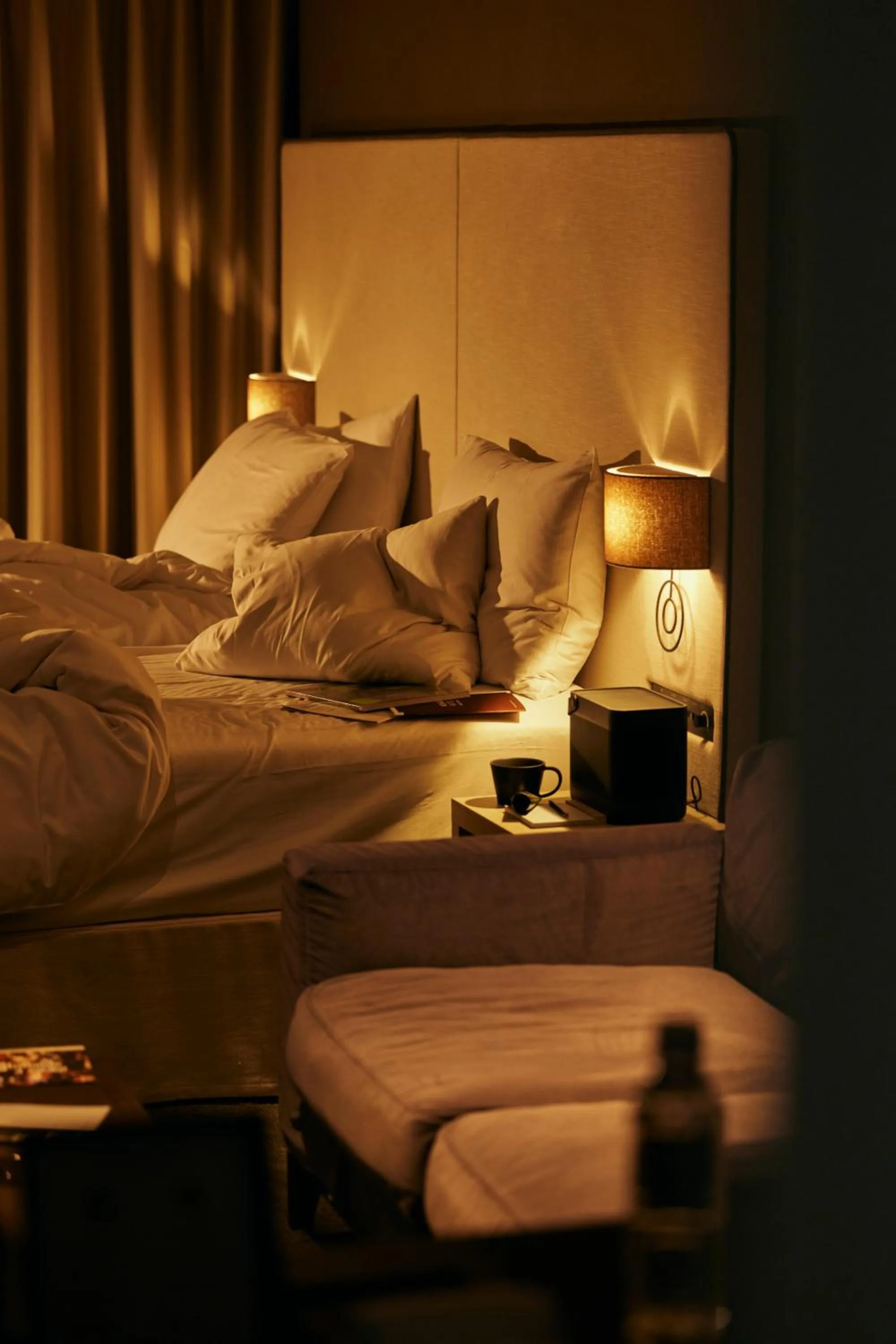 Bed in NOHGA HOTEL UENO TOKYO