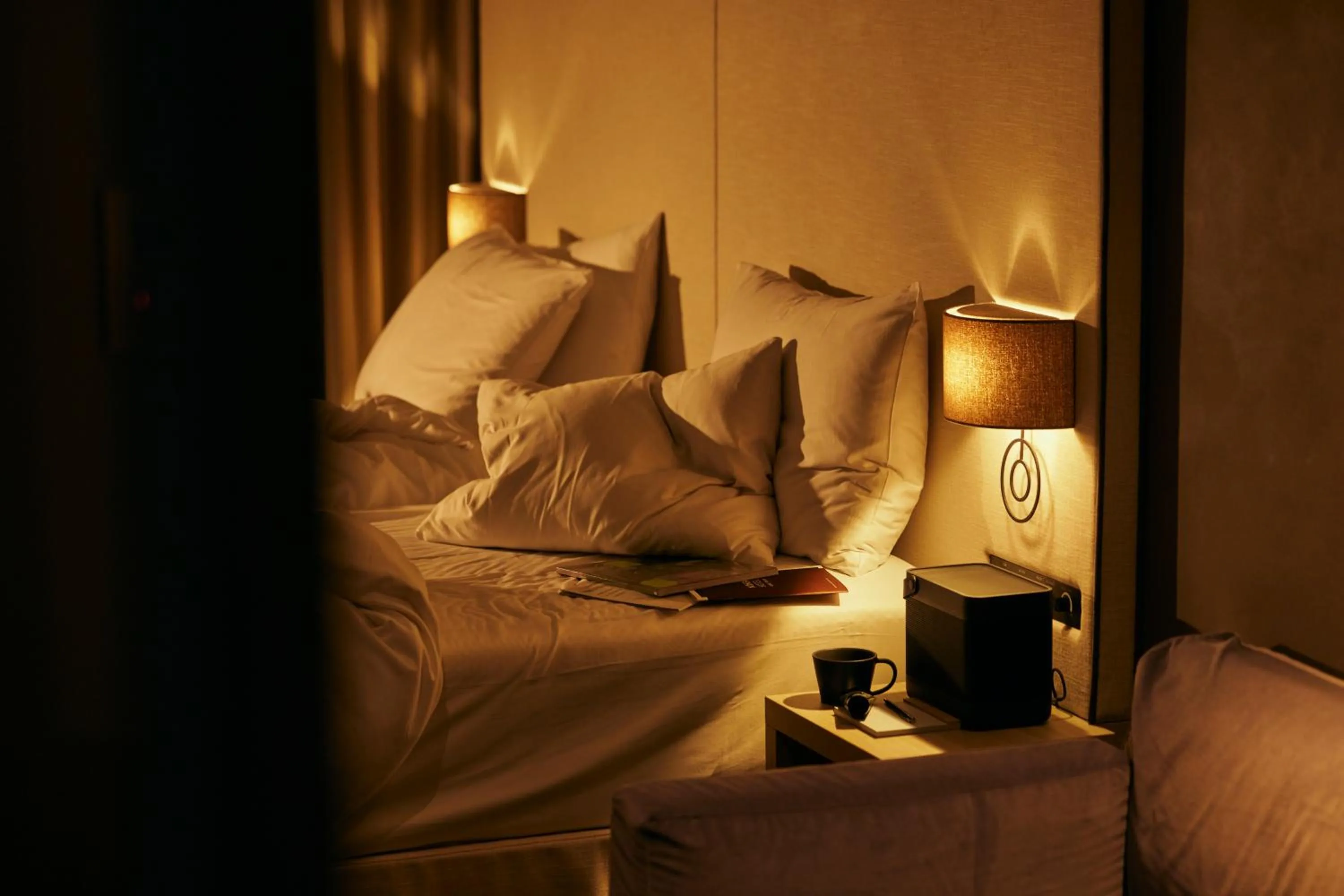 Photo of the whole room, Bed in NOHGA HOTEL UENO TOKYO