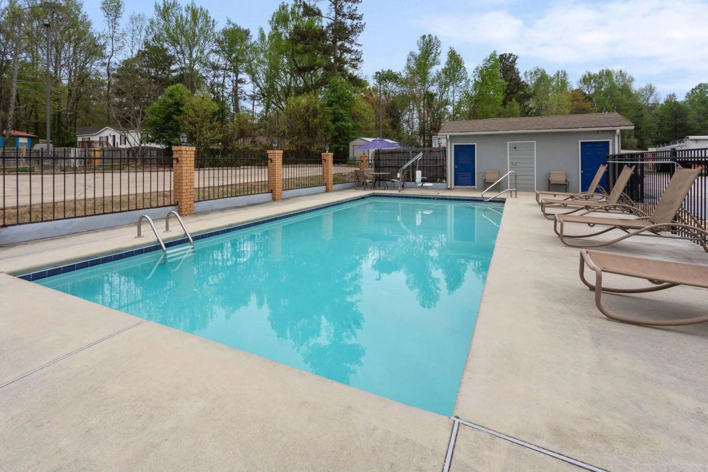 Pool view in Days Inn by Wyndham Douglasville-Atlanta-Fairburn Road