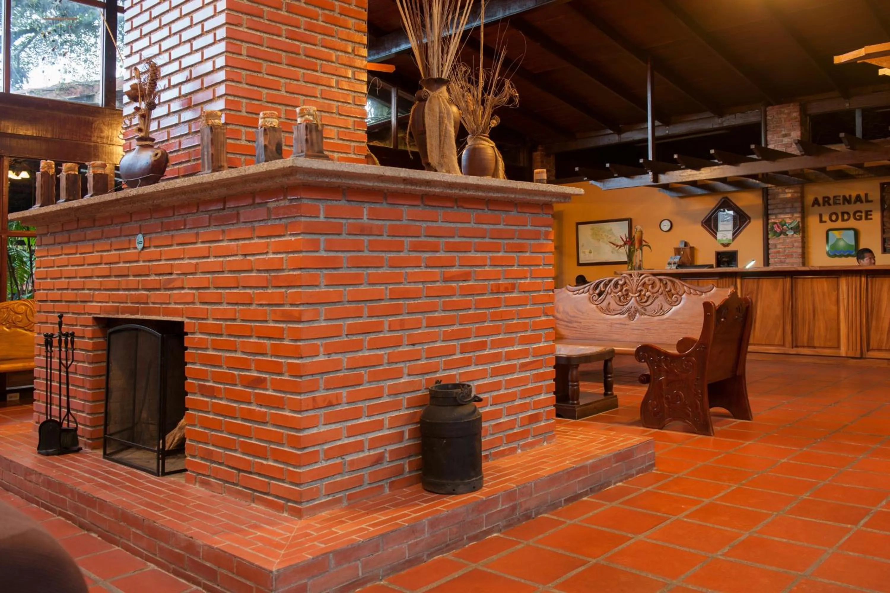 Lobby or reception in Hotel Arenal Lodge