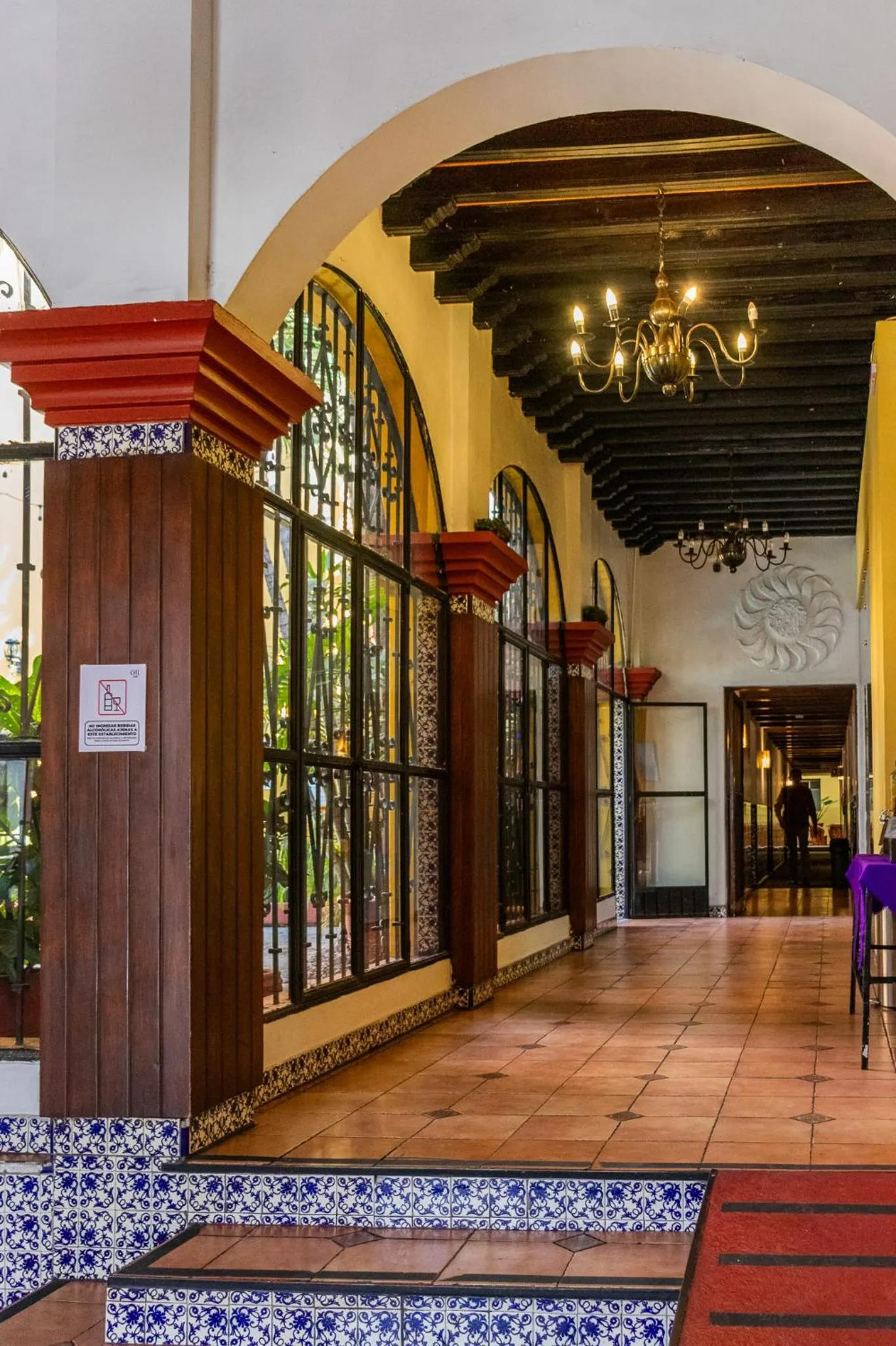 Property building in Hotel Oaxaca Real