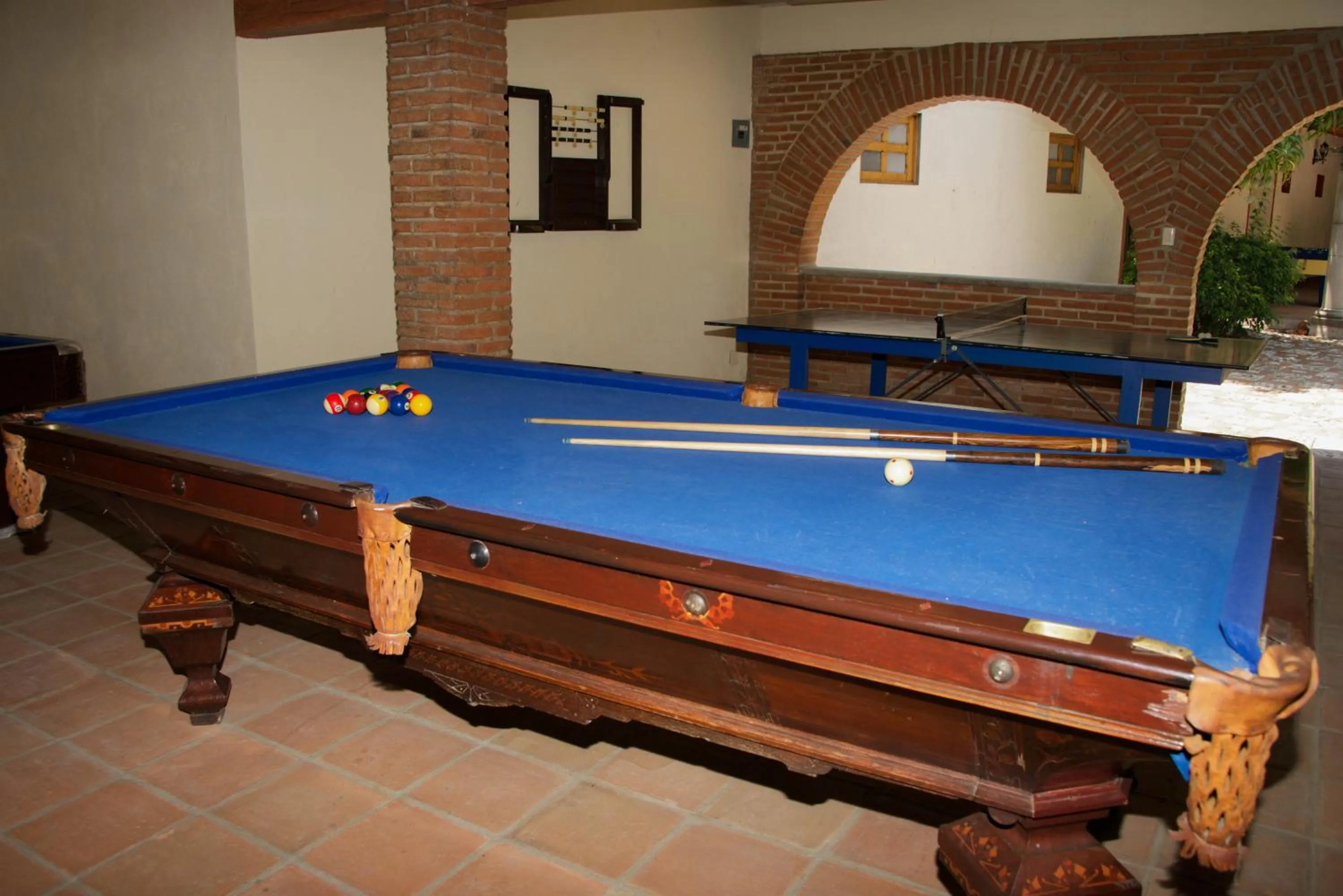 Billiard in Hotel Hacienda Vista Hermosa