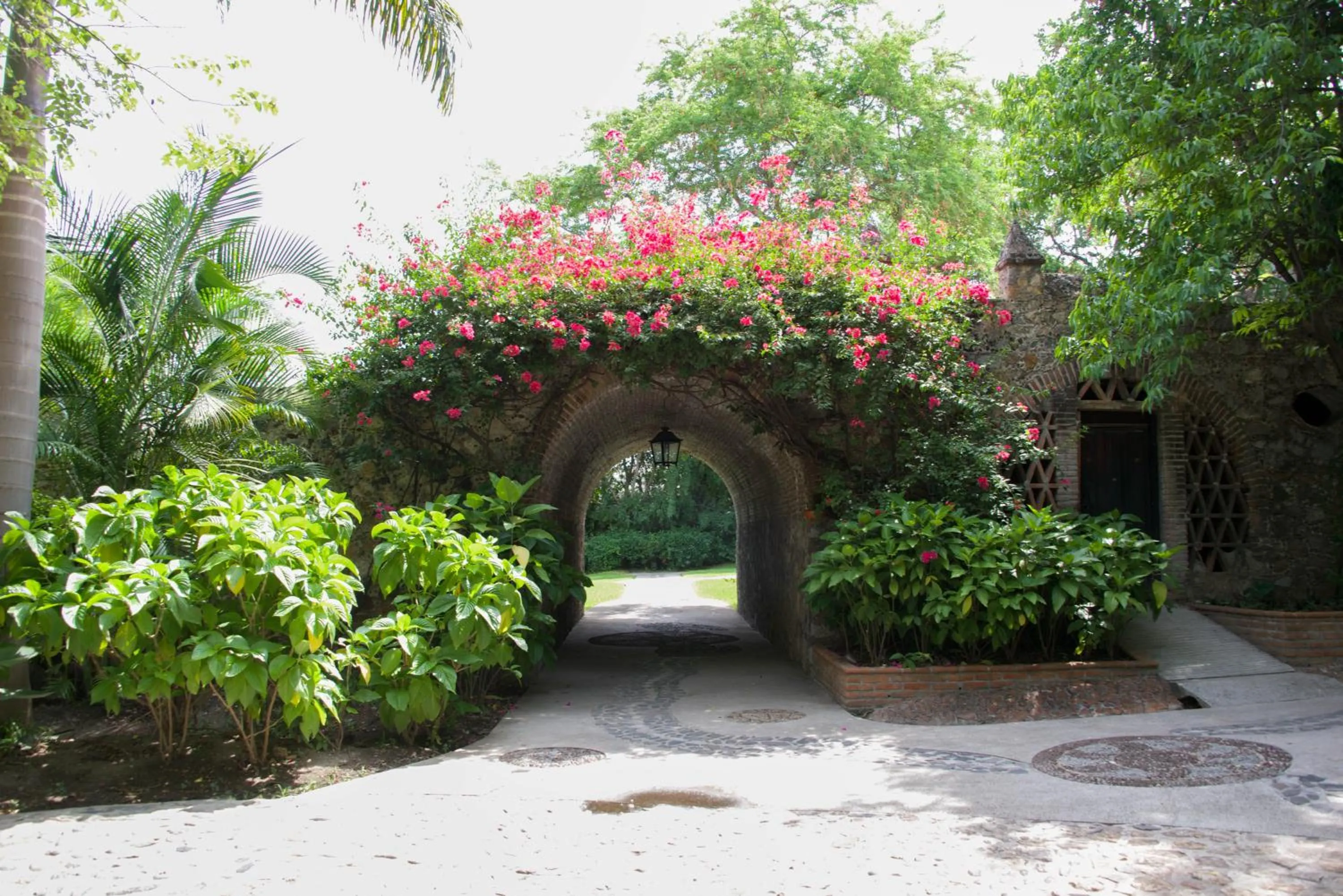 Patio in Hotel Hacienda Vista Hermosa