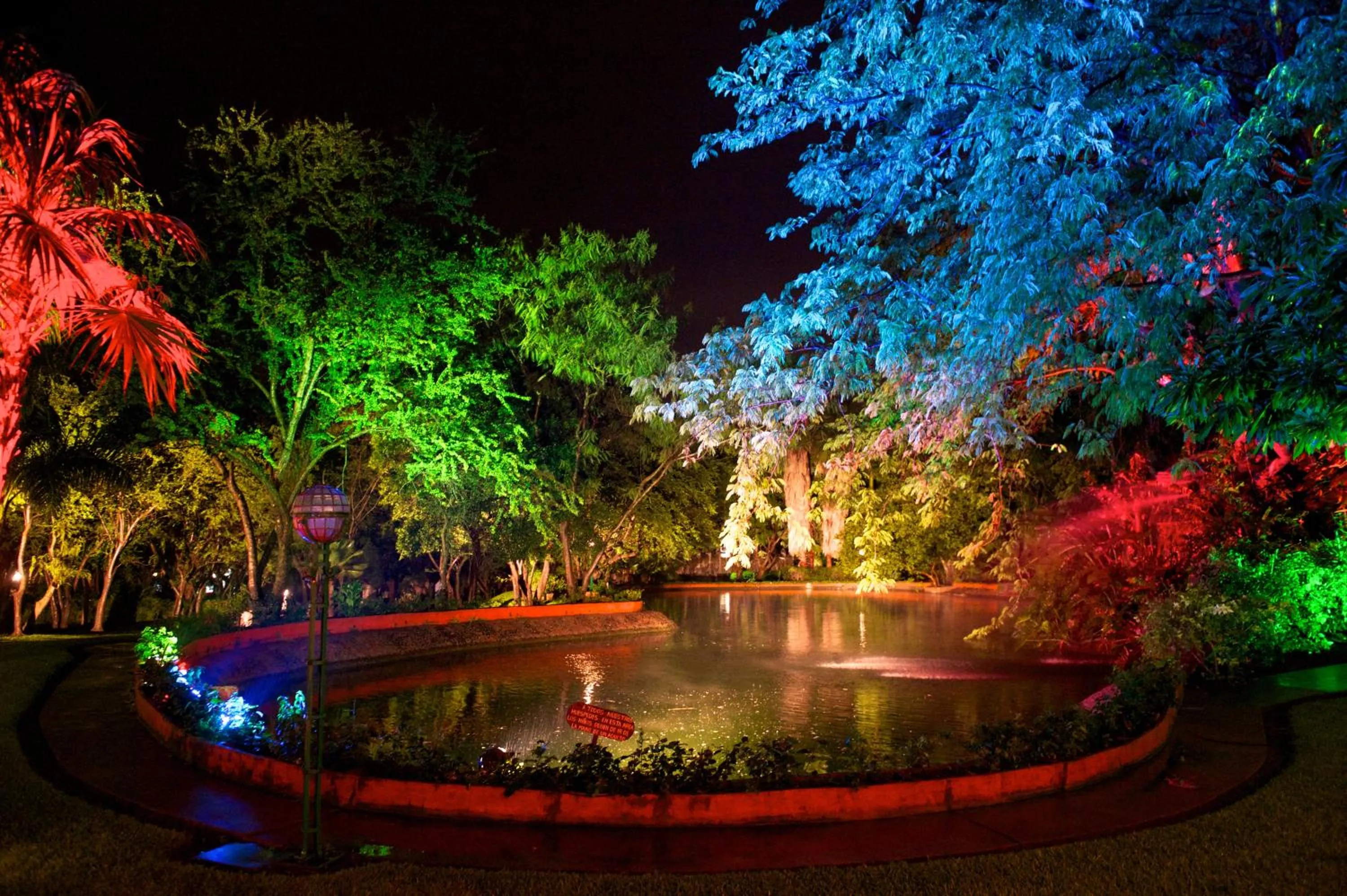 Lake view in Hotel Hacienda Vista Hermosa