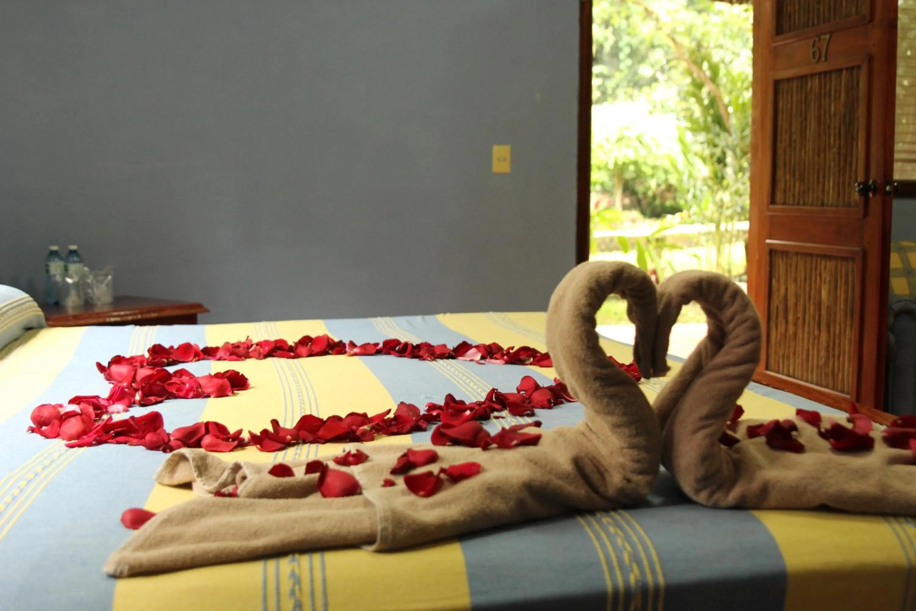 Bed in Hotel Villas Kin Ha