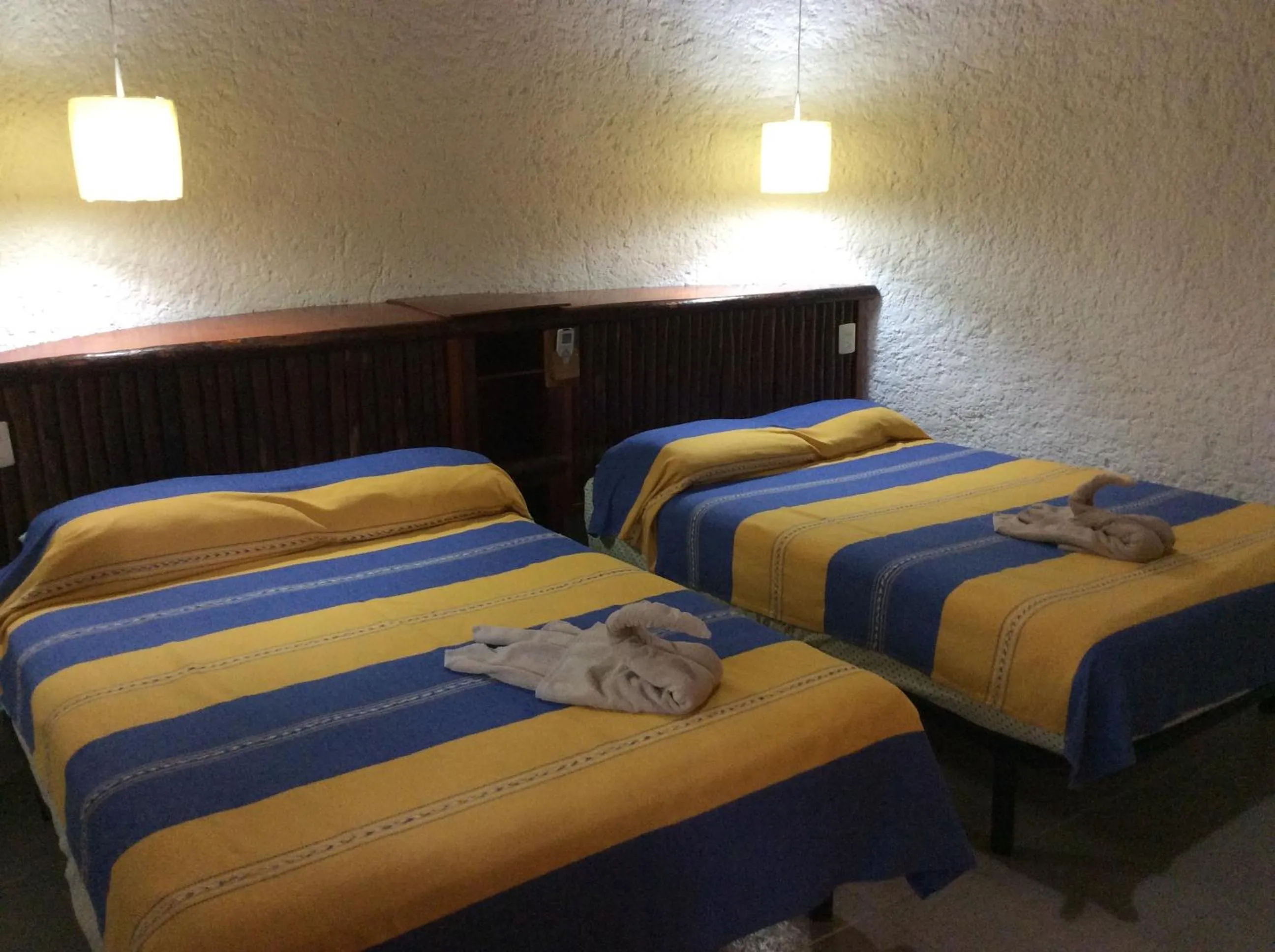 Bed in Hotel Villas Kin Ha