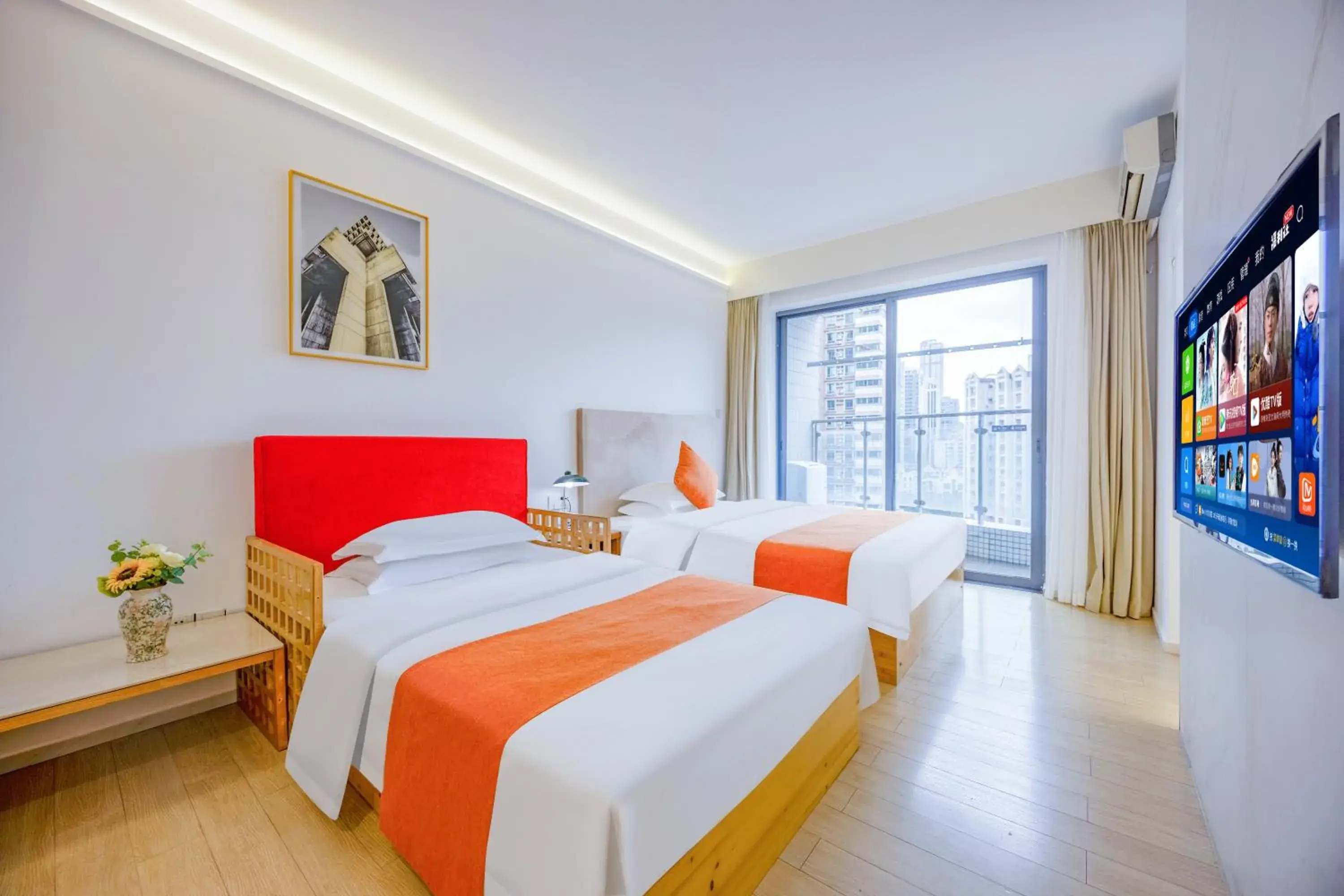 Economy Twin Room in Guangzhou Timmy Hotel Economy Twin Room in Guangzhou Timmy Hotel